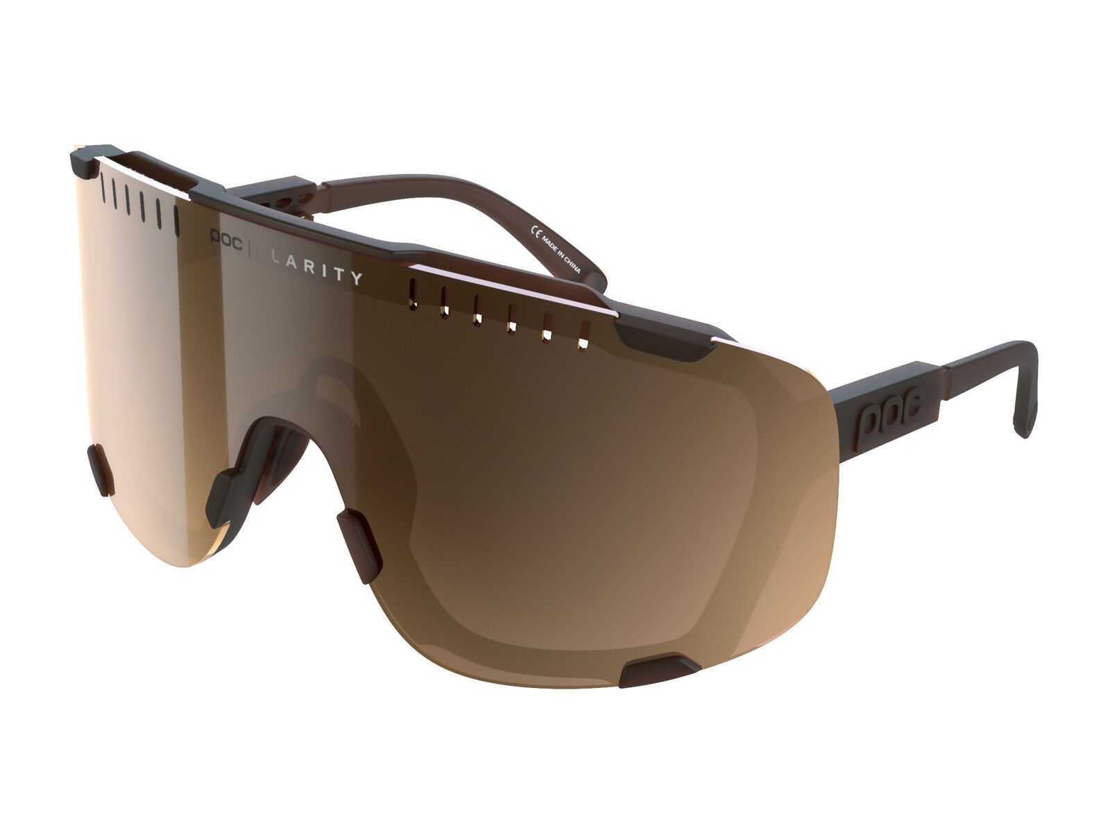 POC Devour, Clarity Trail Silver / axinite brown transl. - Bild 1