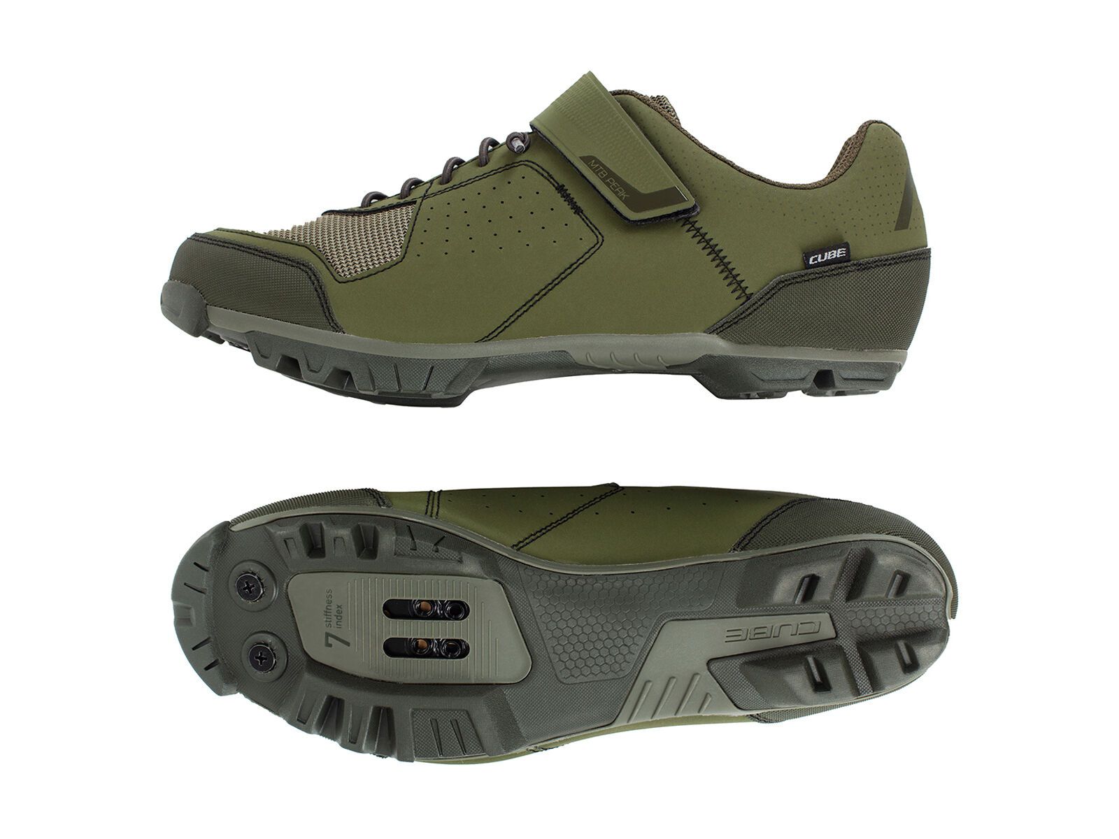 Cube Schuhe MTB Peak, olive - Bild 3