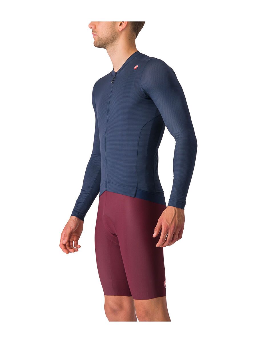 Castelli Espresso LS Jersey, belgian blue/silver moon - Bild 3