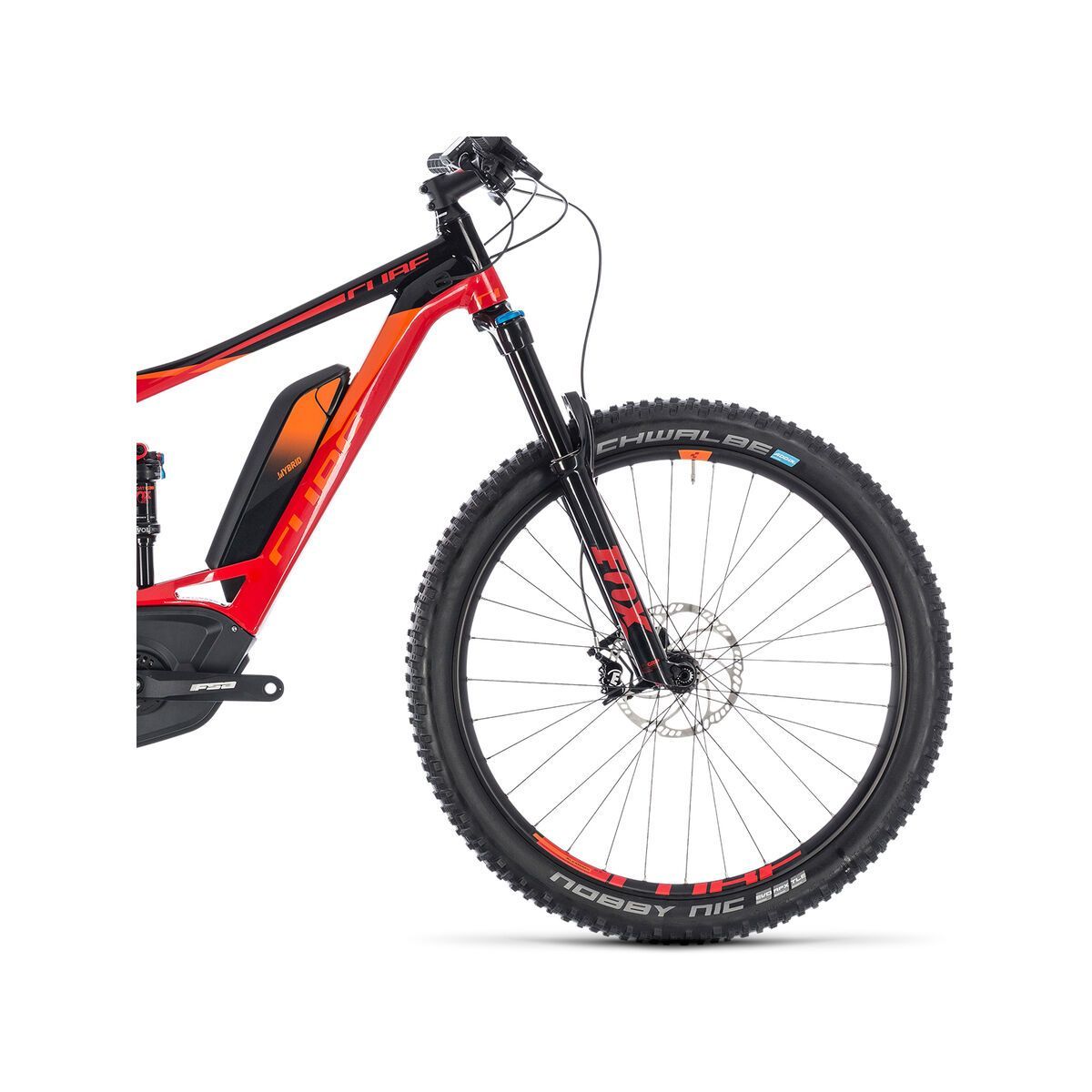 Cube Stereo Hybrid 140 Race 500 27.5, red´n´orange - Bild 3