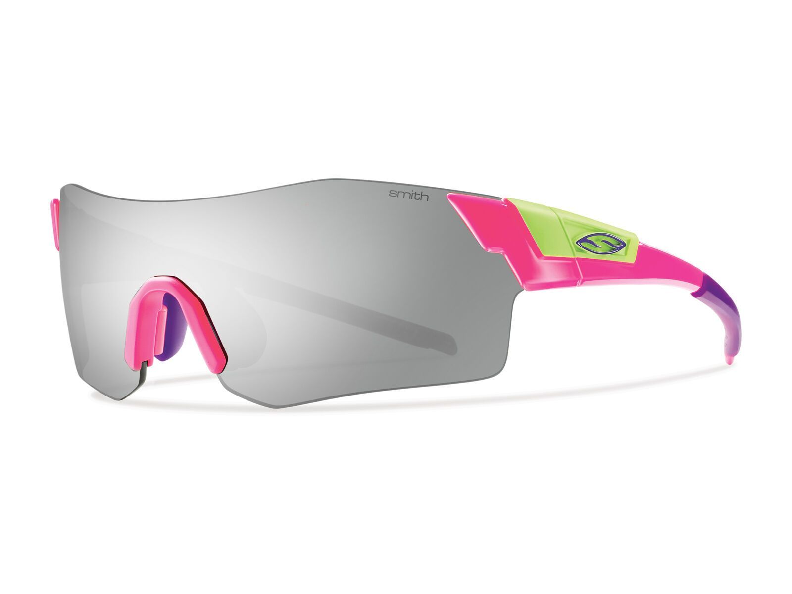 Smith Pivlock Arena inkl. Wechselscheibe, reactor pink/Lens: platinum mirror - Bild 1