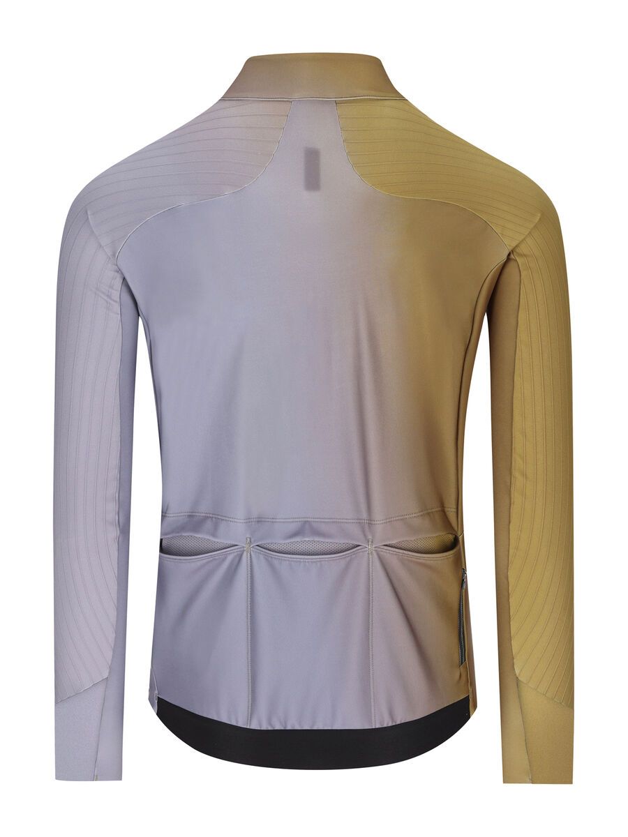 Q36.5 Gregarius Hybrid Big Fade Long Sleeve Jersey, drab green - Bild 2