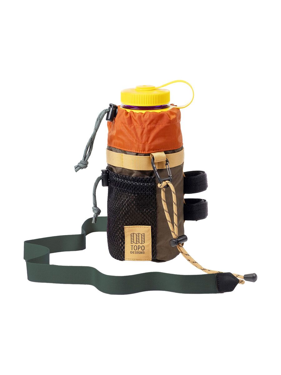 Topo Designs Mountain Hydro Sling 1.7L, woodland/terracotta - Bild 1