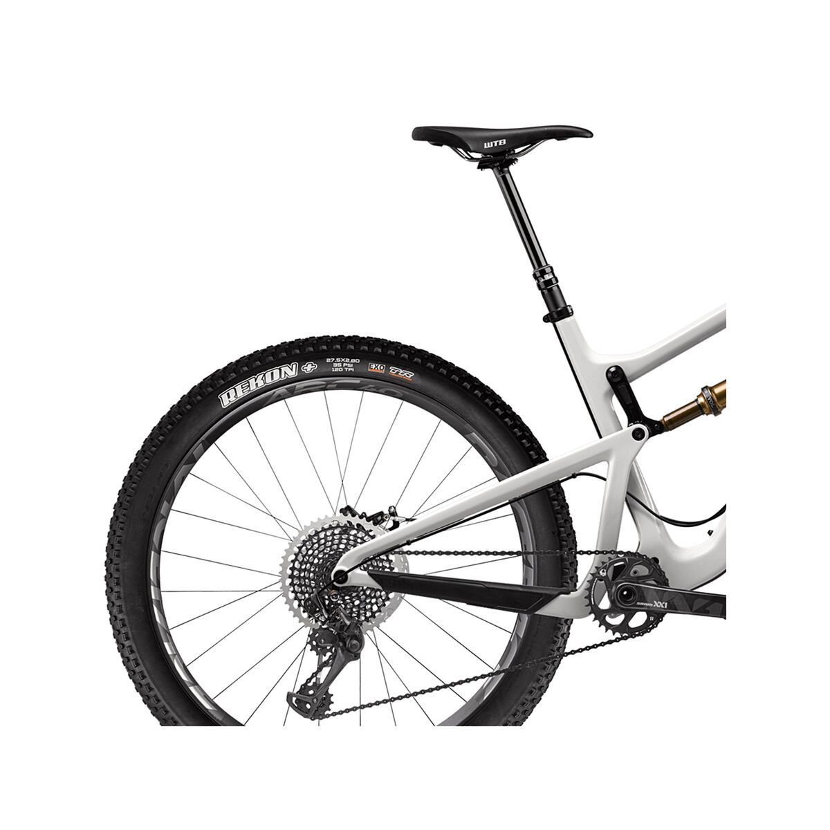 Santa Cruz Hightower CC XX1 27.5 Plus, gloss cannery grey and blue - Bild 6