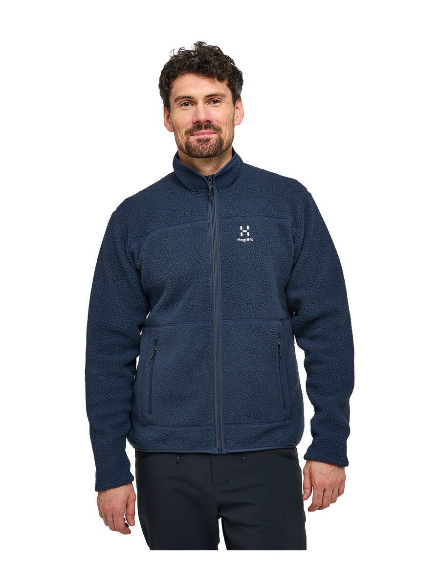Haglöfs Mossa Pile Jacket Men, tarn blue - Bild 6
