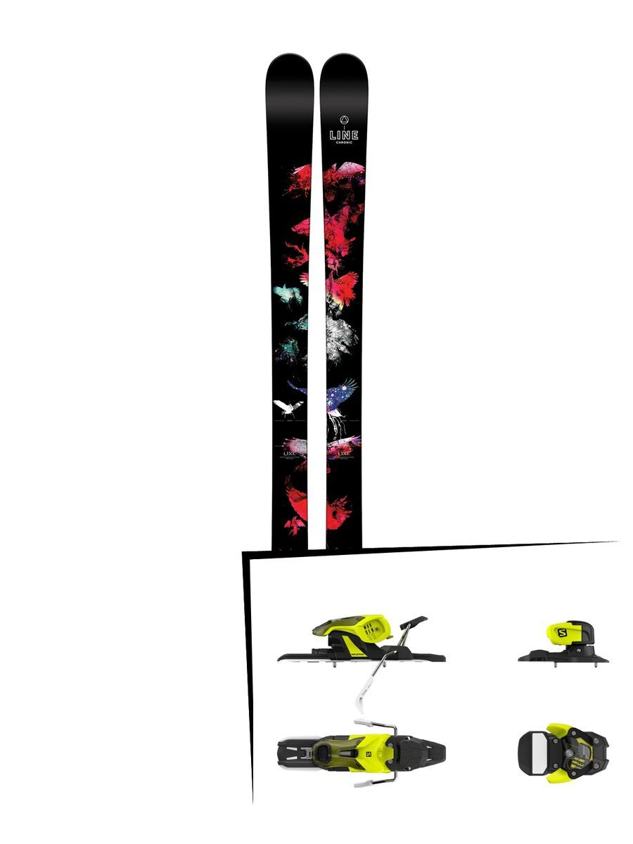 Set: Line Chronic 2016 + Salomon Warden 11 (1706224) - Bild 1