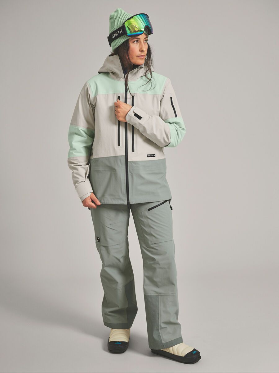 Ortovox Ravine Free 3L Pants W, dark arctic grey - Bild 4