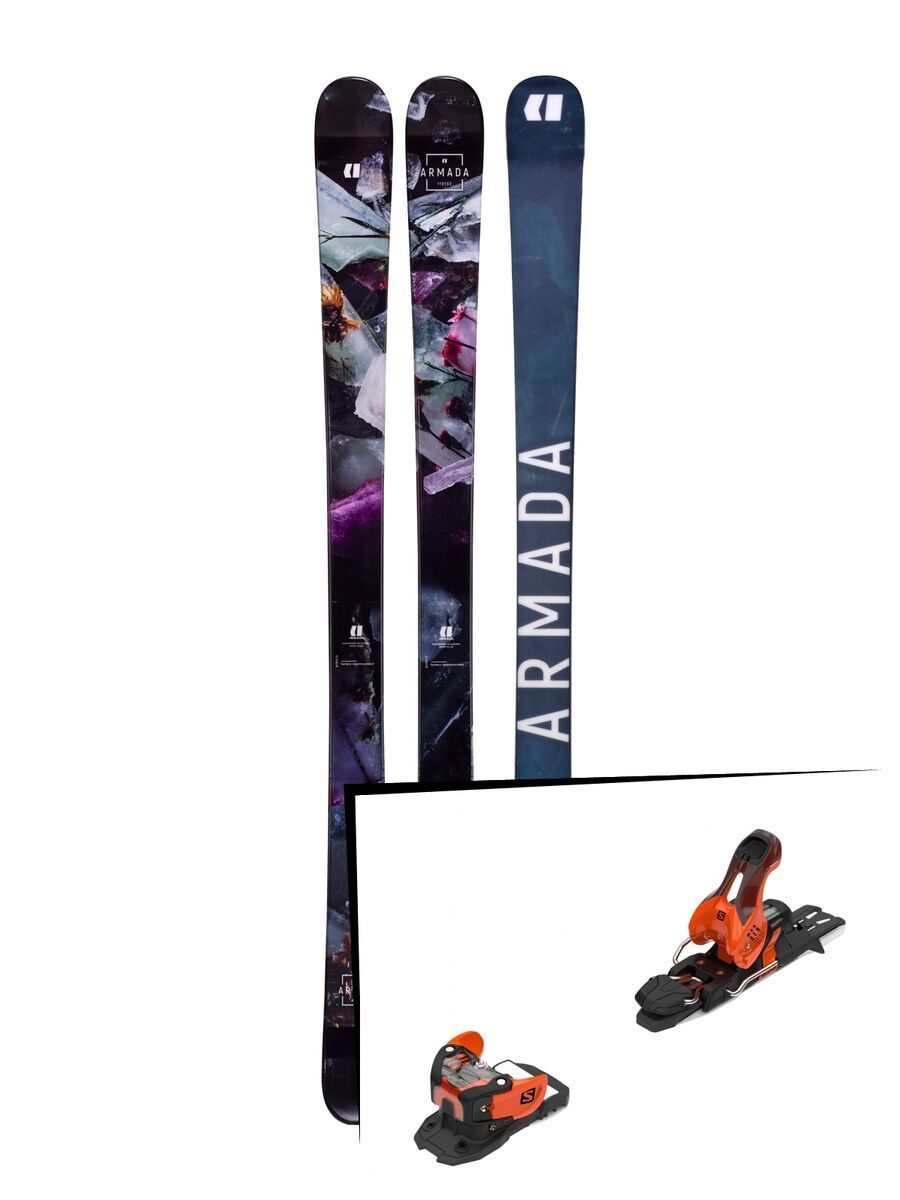 Set: Armada Arw 84 2019 + Salomon Warden 11 orange/black - Bild 1