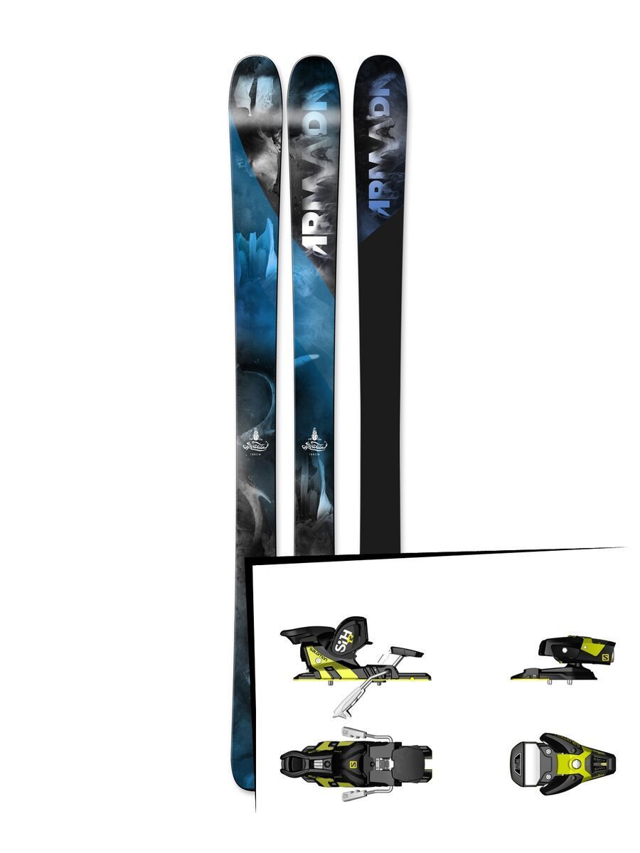 Armada Set: Invictus 95 2016 + Salomon STH2 WTR 13 - Bild 1