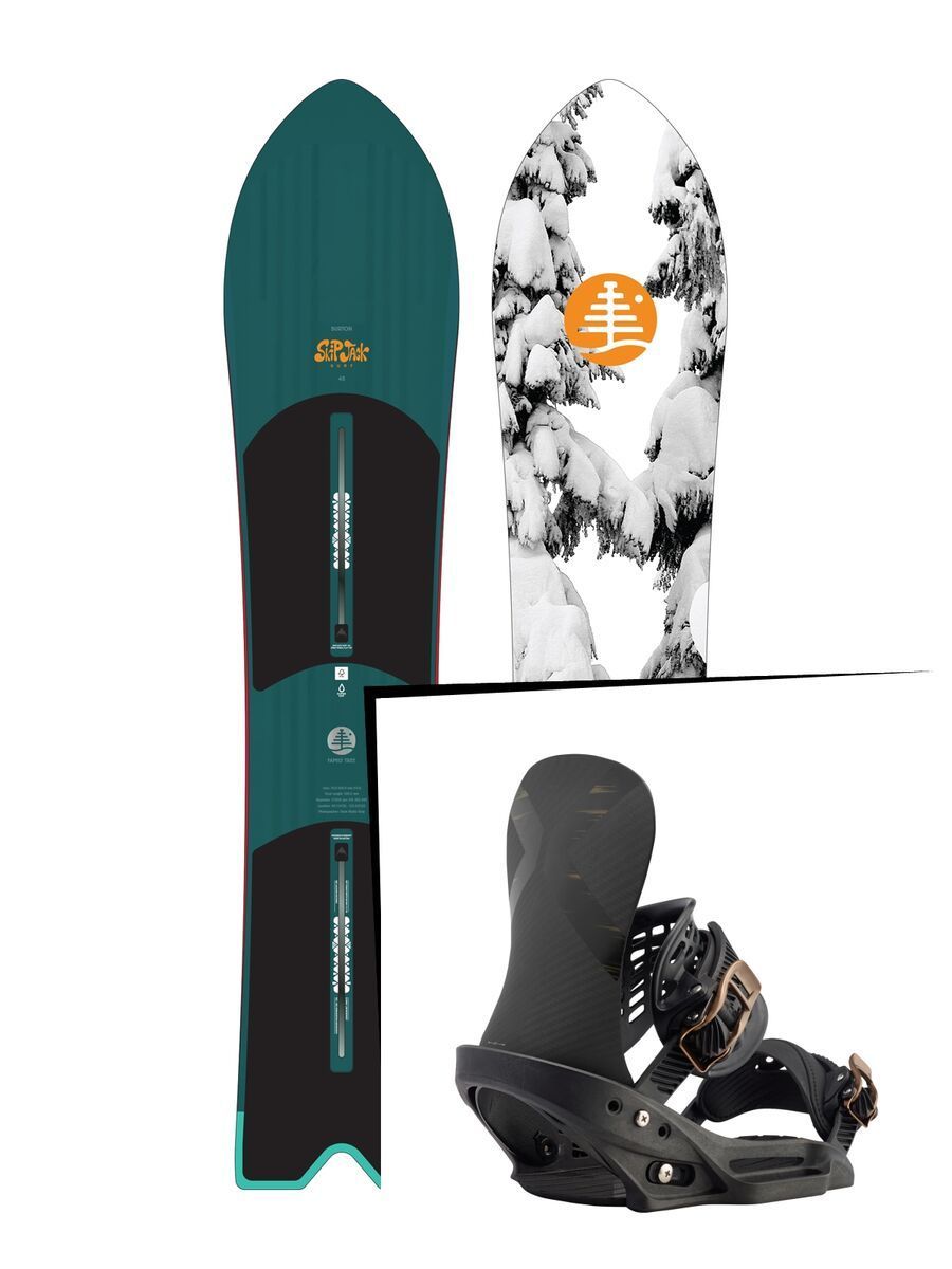 Set: Burton Skipjack Surf 2017 +  X-Base EST (1712957S) - Bild 1