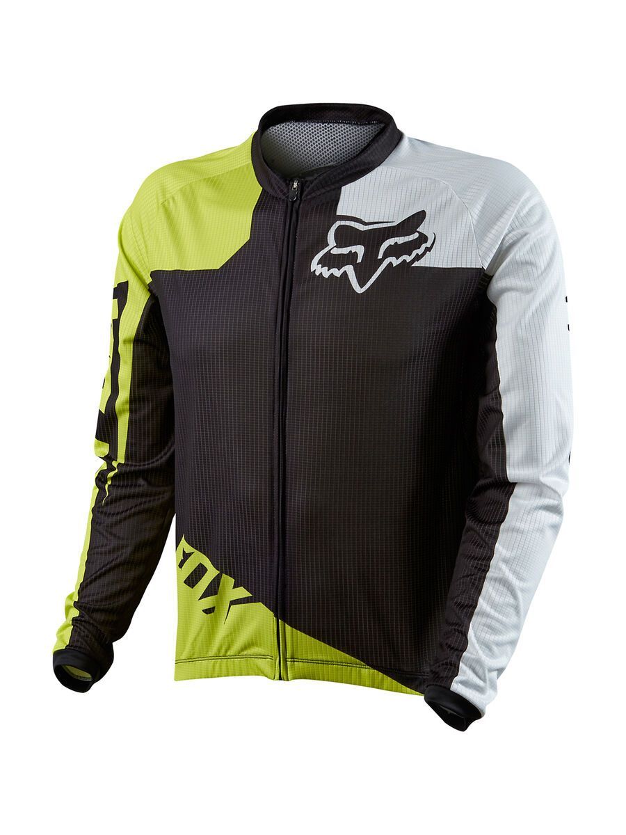 Fox Livewire Race LS Jersey, Acid Green - Bild 1