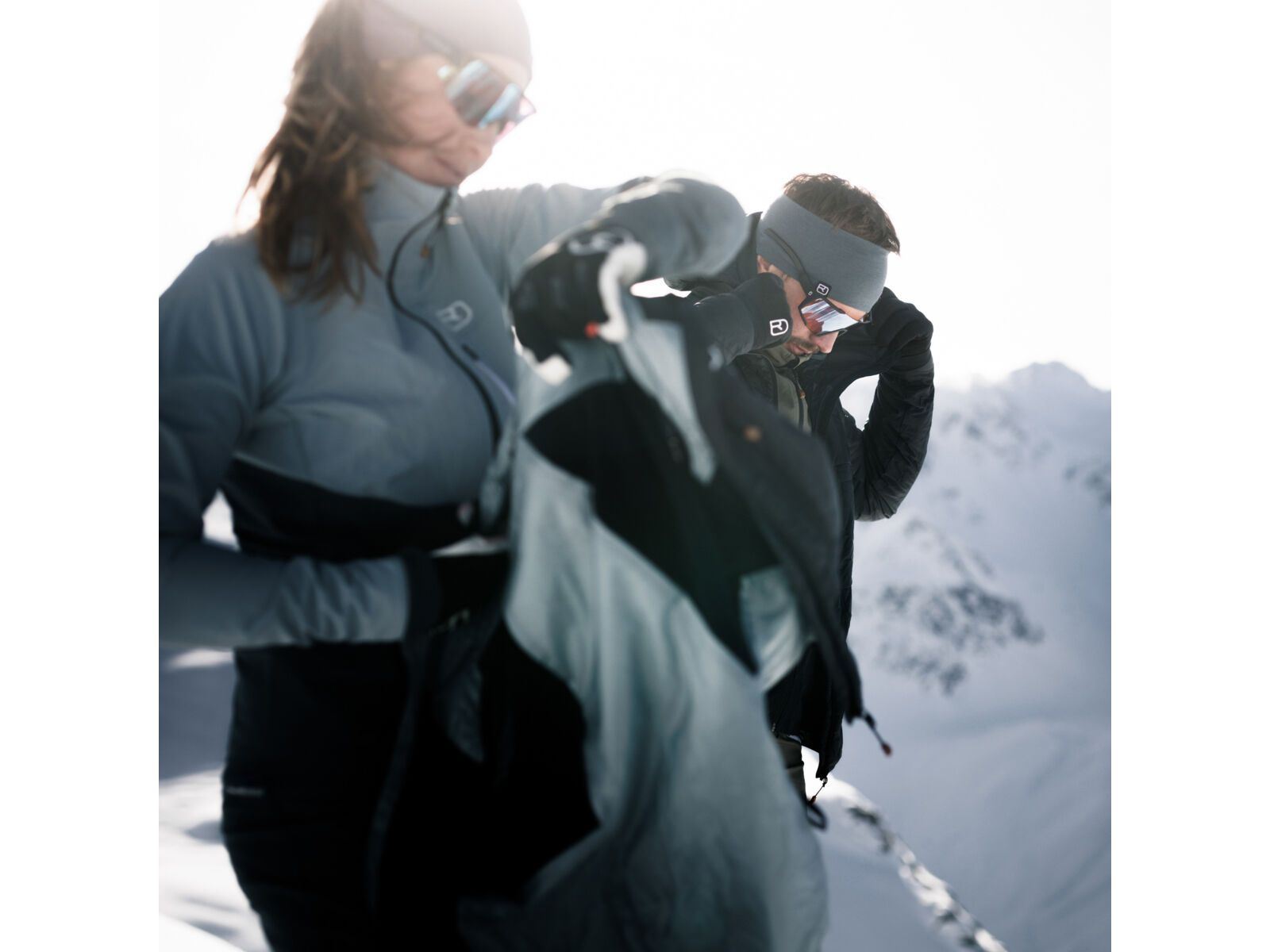 Ortovox Merino Airsolation Punta Berrino Jacket W, glacier grey - Bild 6