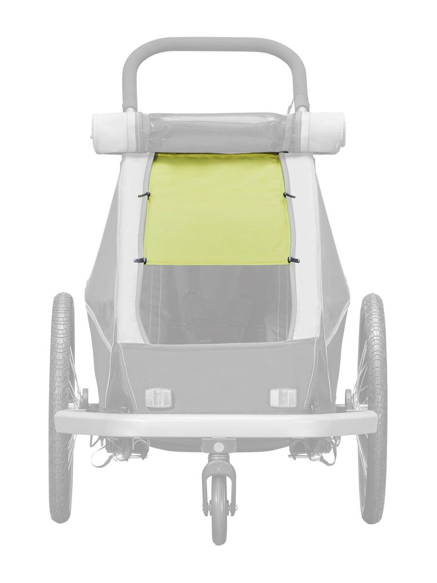 Croozer Sonnenschutz für Kid Plus / Kid for 1, lemon green - Bild 1