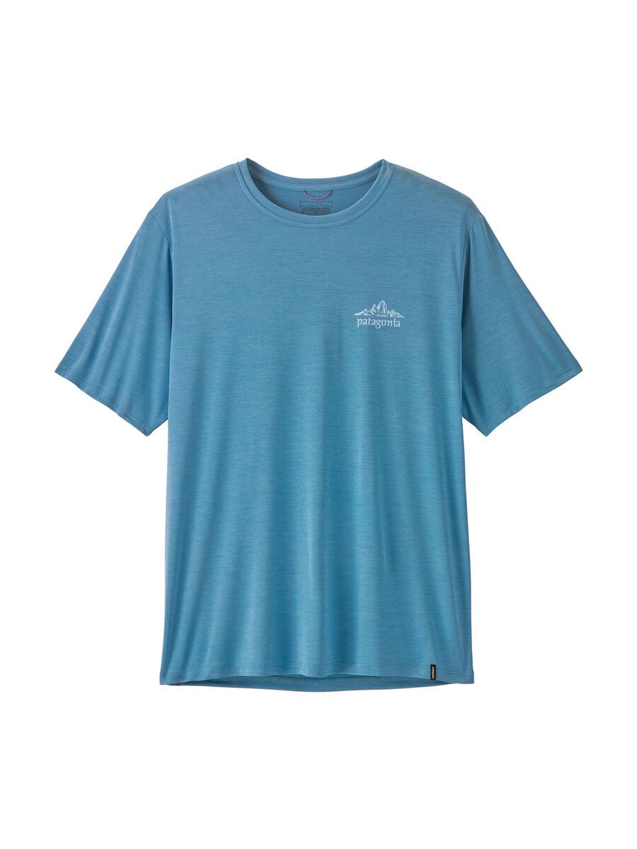 Patagonia Men's Cap Cool Daily Shirt - Cloud Crag, shore blue/light shore blue x-dye - Bild 1