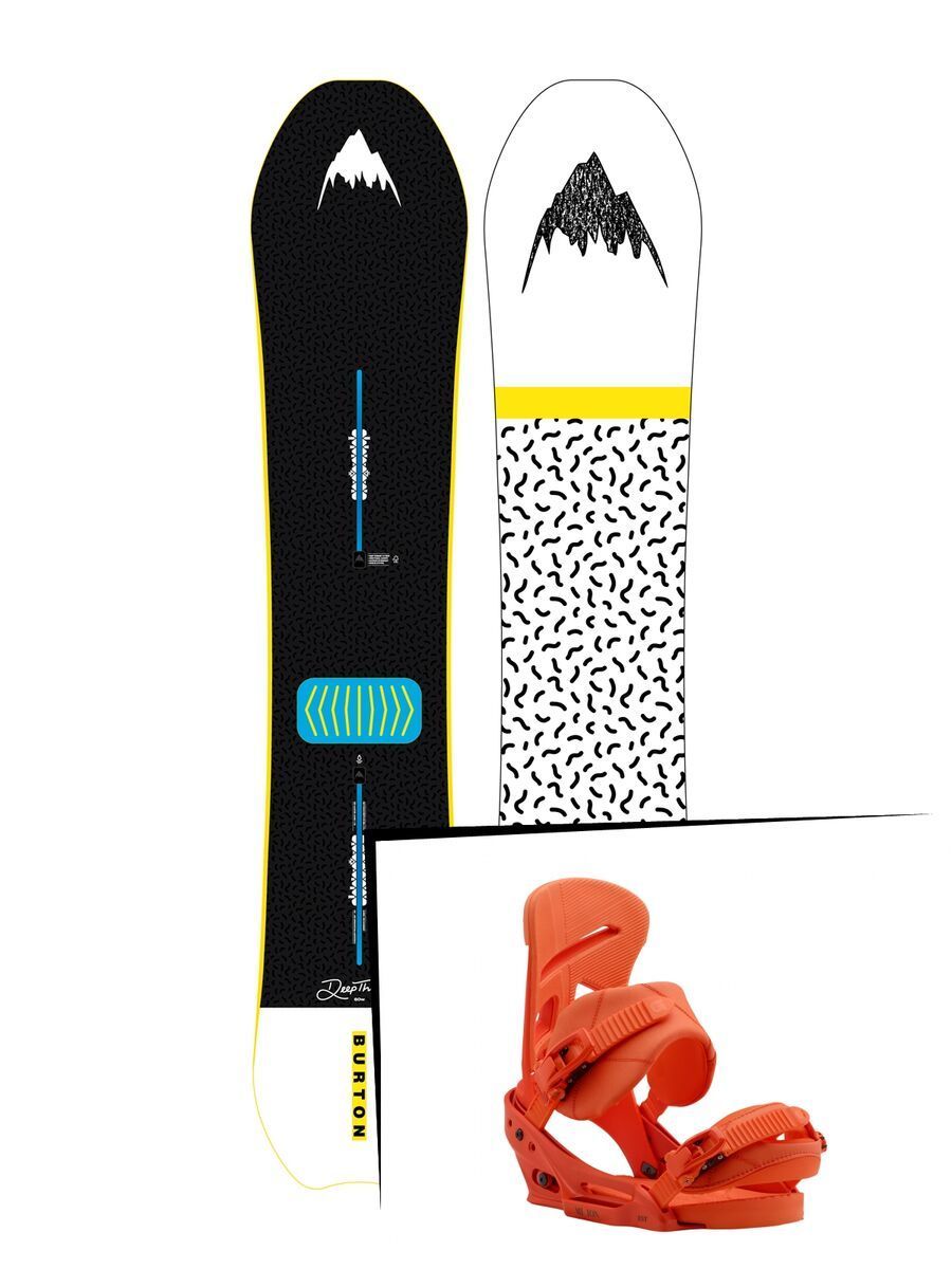 Set: Burton Deep Thinker 2019 +  Mission EST (1931079S) - Bild 1