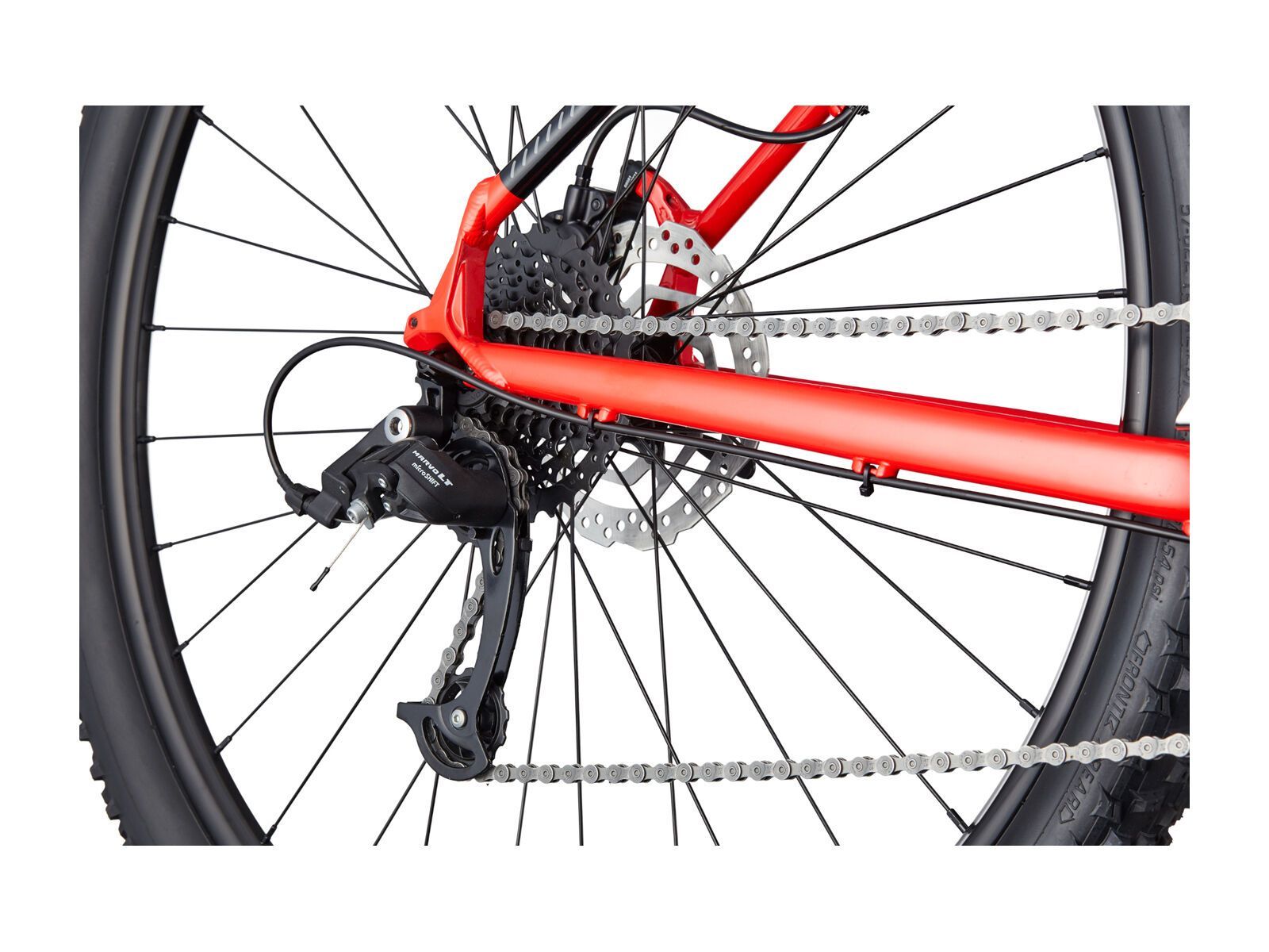 Cannondale Trail 7 - 27.5, rally red - Bild 4