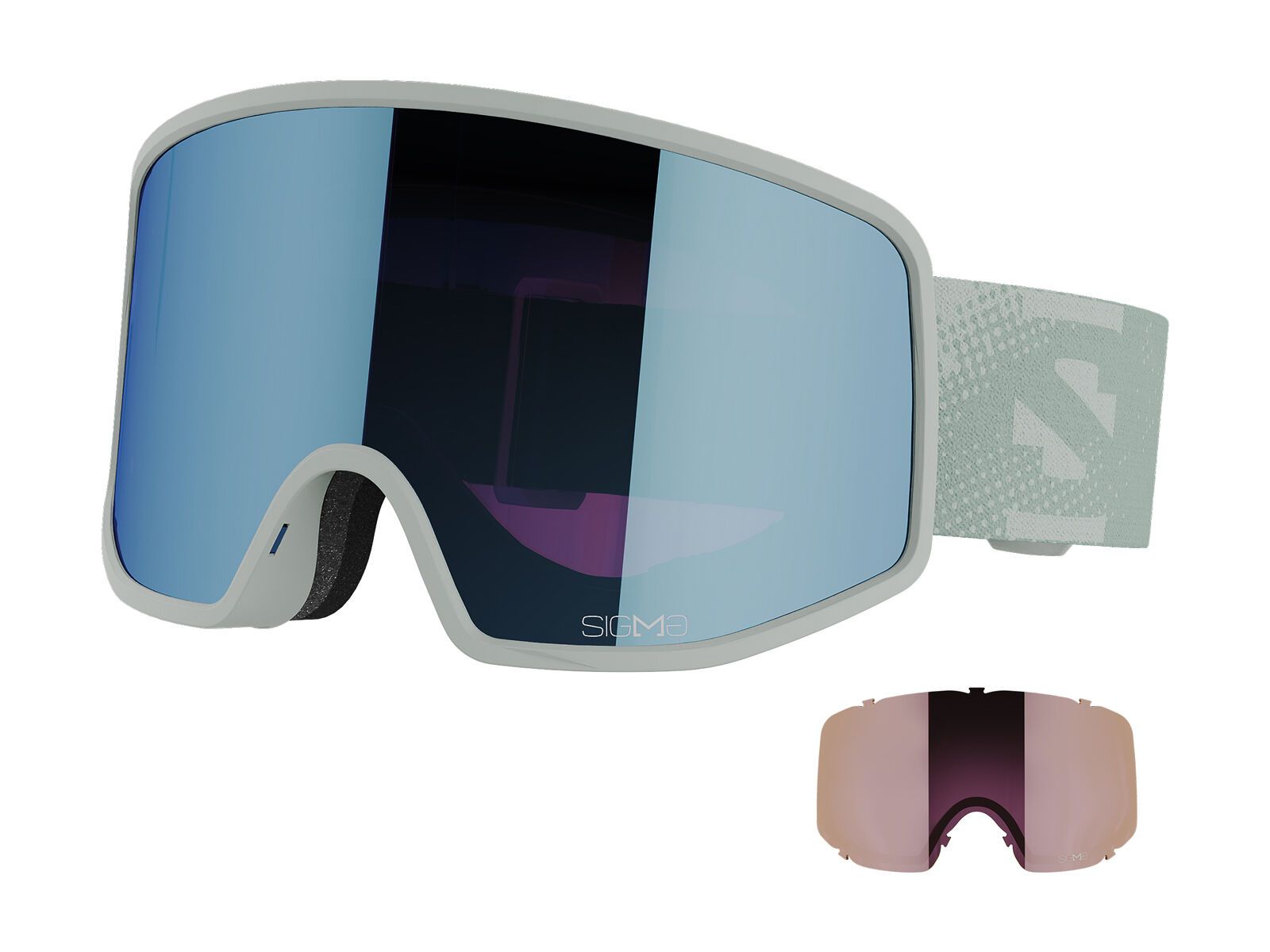 Salomon Sentry Pro Sigma - Sky Blue, white/moss - Bild 1