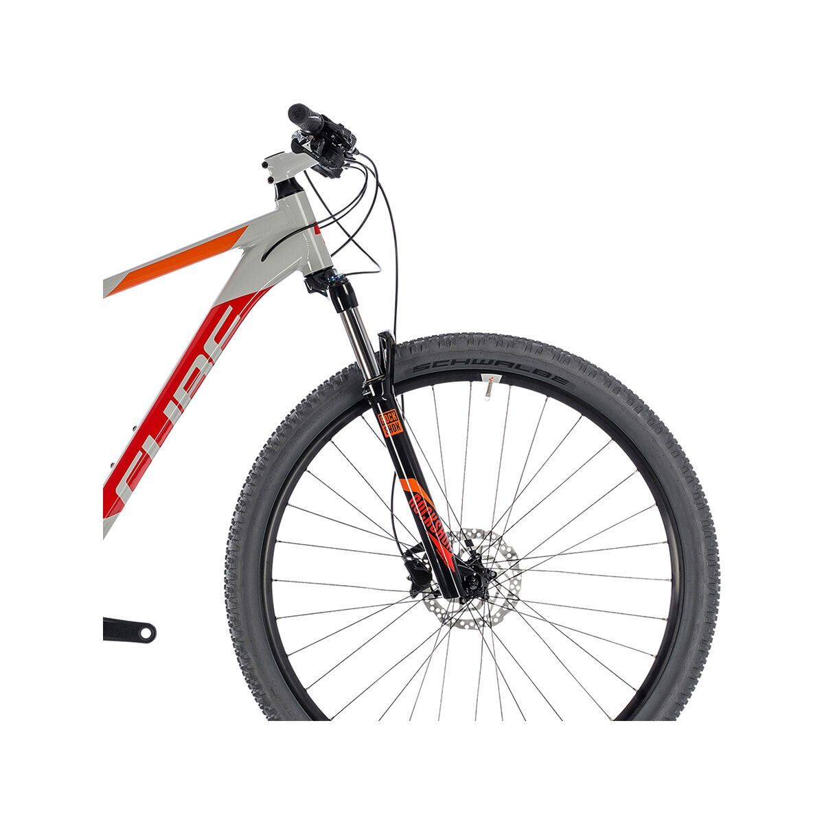 Cube Attention 29, grey´n´red - Bild 7