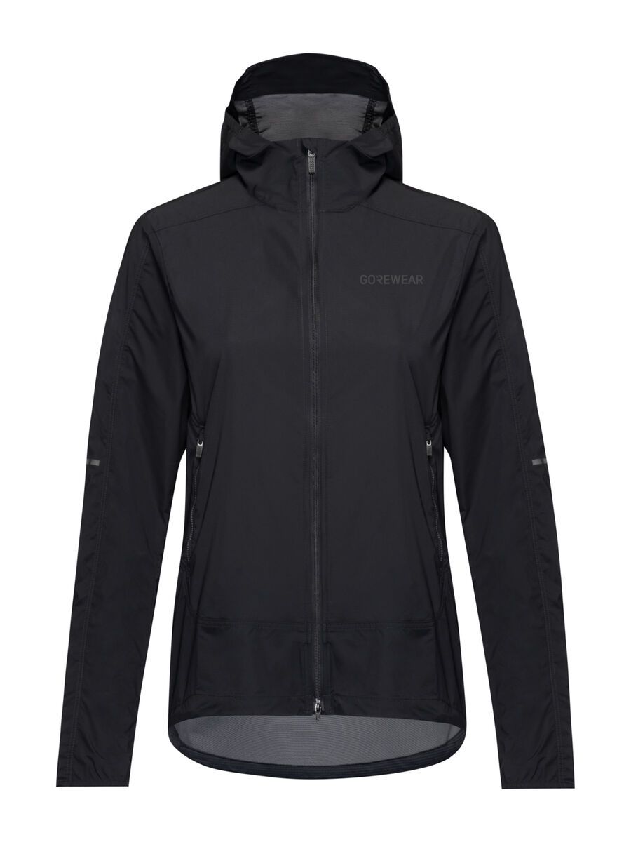 GOREWEAR Fernflow Windbreaker mit Kapuze Damen, black - Bild 1