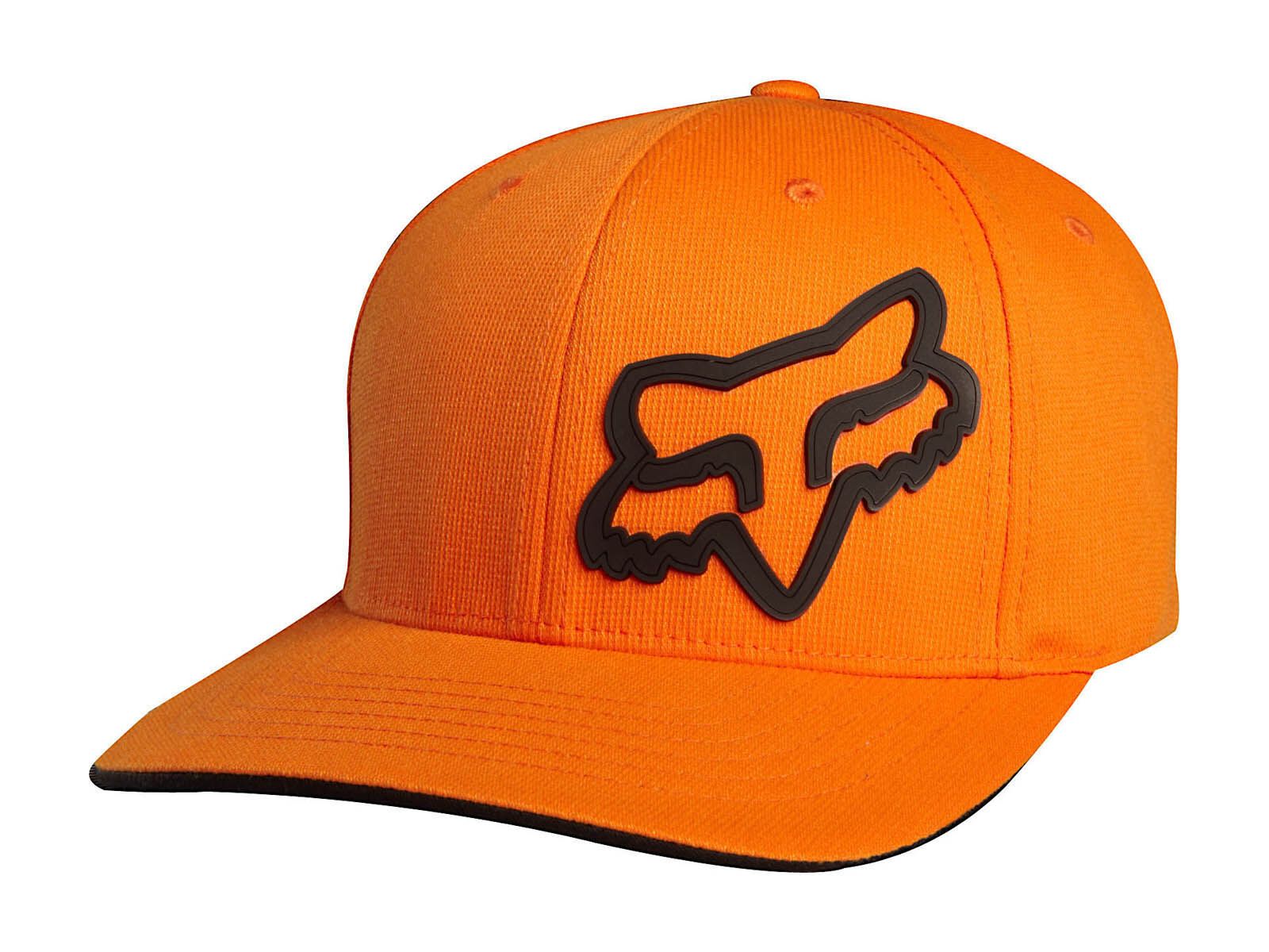 Fox Signature Flexfit Hat, Orange - Bild 1