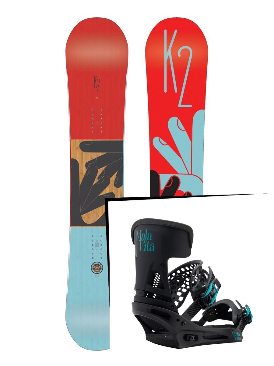 Set: K2 Fastplant 2017 + Burton Malavita (1712846S) - Bild 1