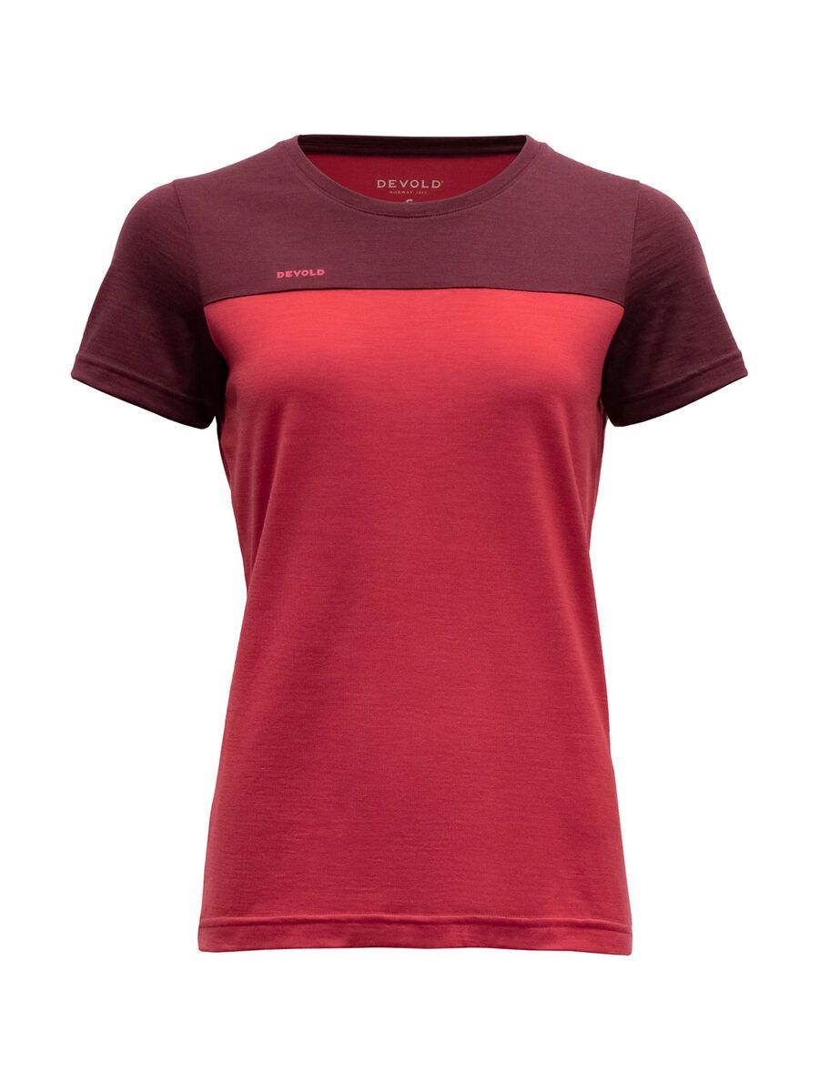 Devold Norang Merino 150 Tee Wmn, port/beauty - Bild 1