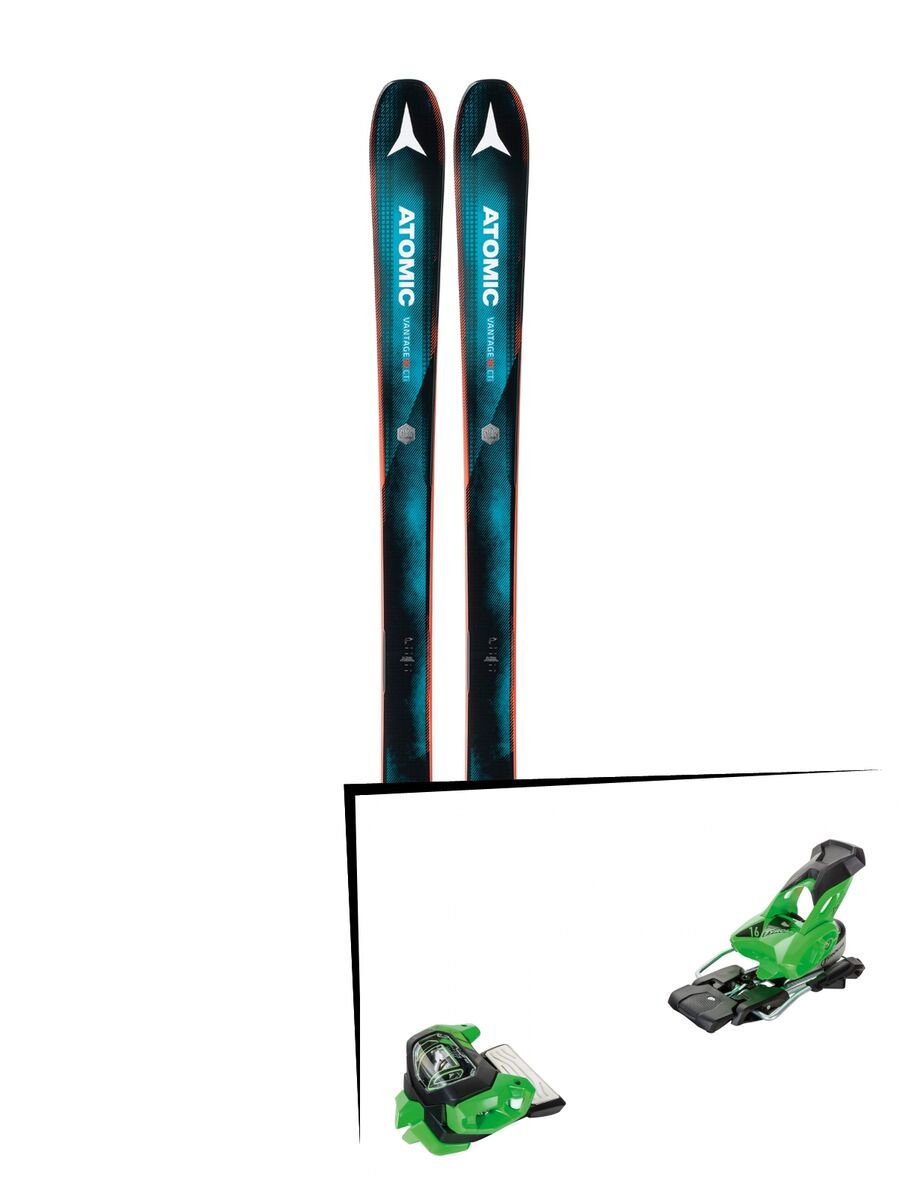 Set: Atomic Vantage 90 CTI 2018 + Tyrolia Attack² 16 GW green - Bild 1