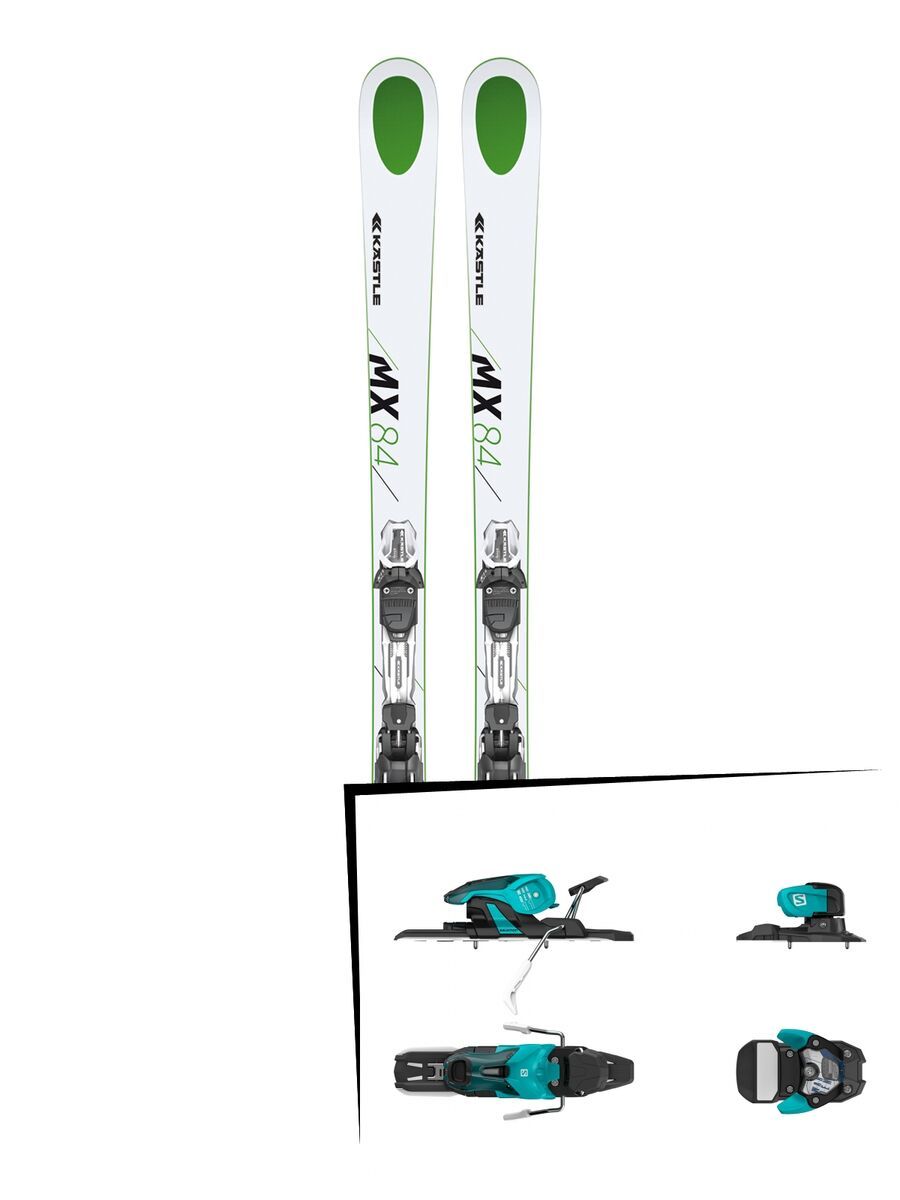 Set: Kästle MX84 2019 + Salomon Warden 11 turquoise/black - Bild 1