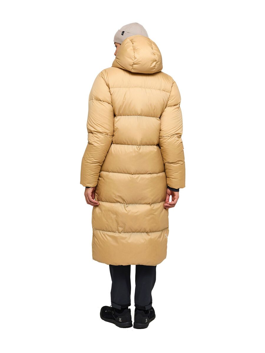 Haglöfs Long Down Parka Women, sand - Bild 9