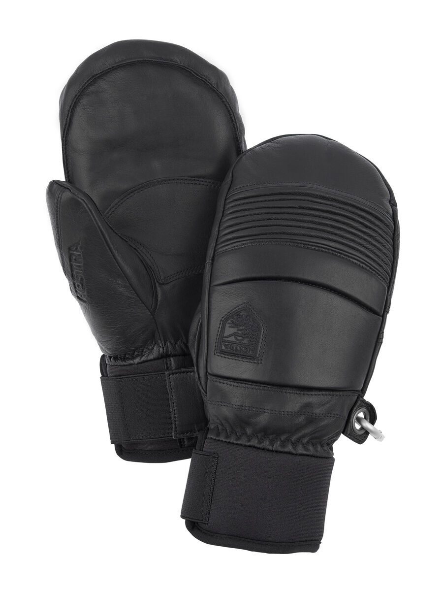 Hestra Leather Fall Line Mitt, black - Bild 1