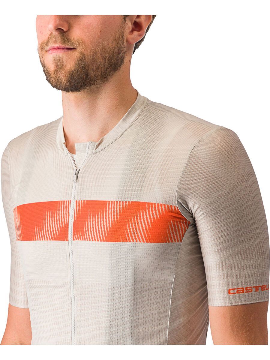 Castelli Unlimited Endurance Jersey, silver moon/orange rust - Bild 5