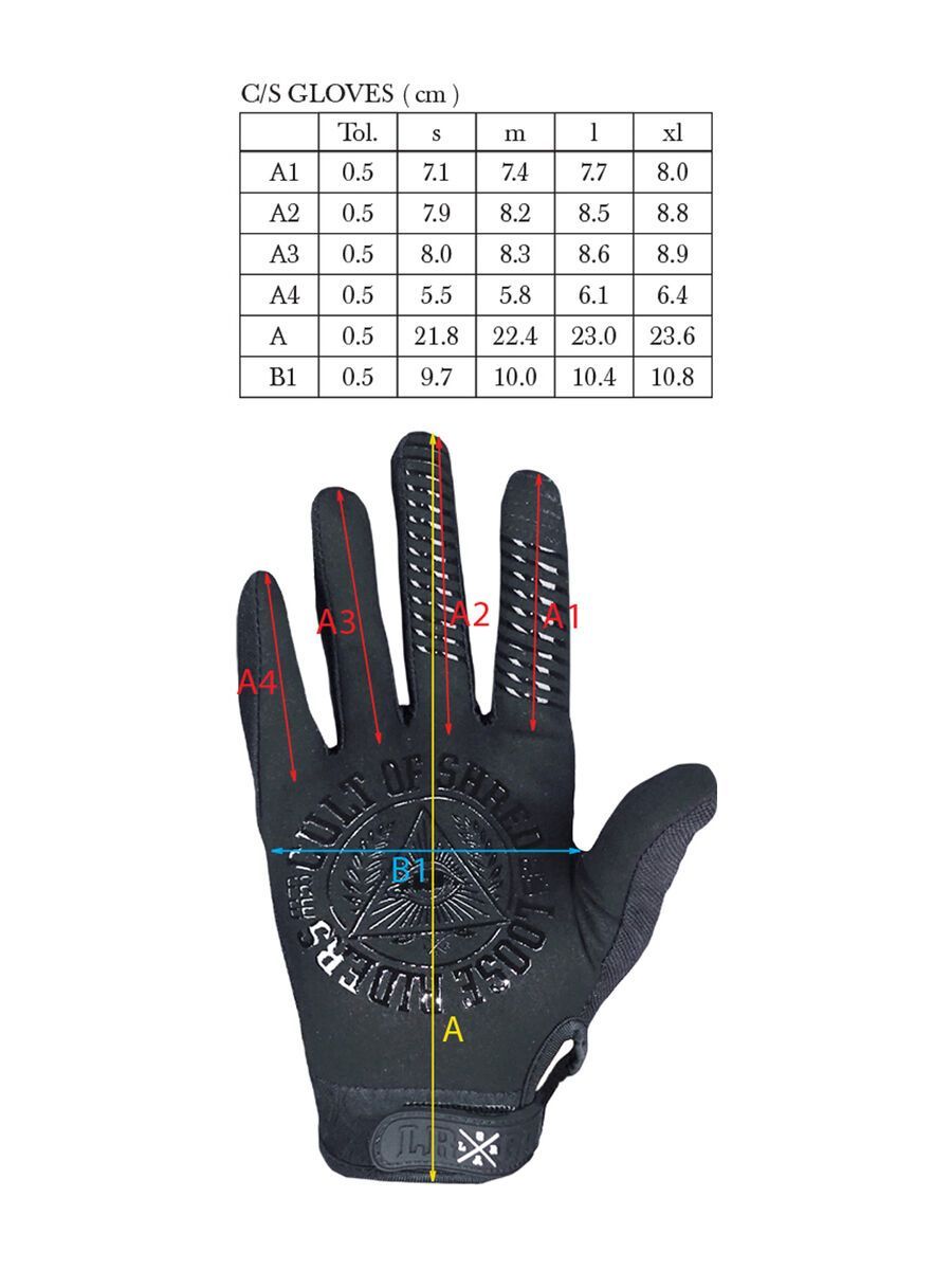 Loose Riders Freeride Gloves WP Camo Foliage, multi color - Bild 2