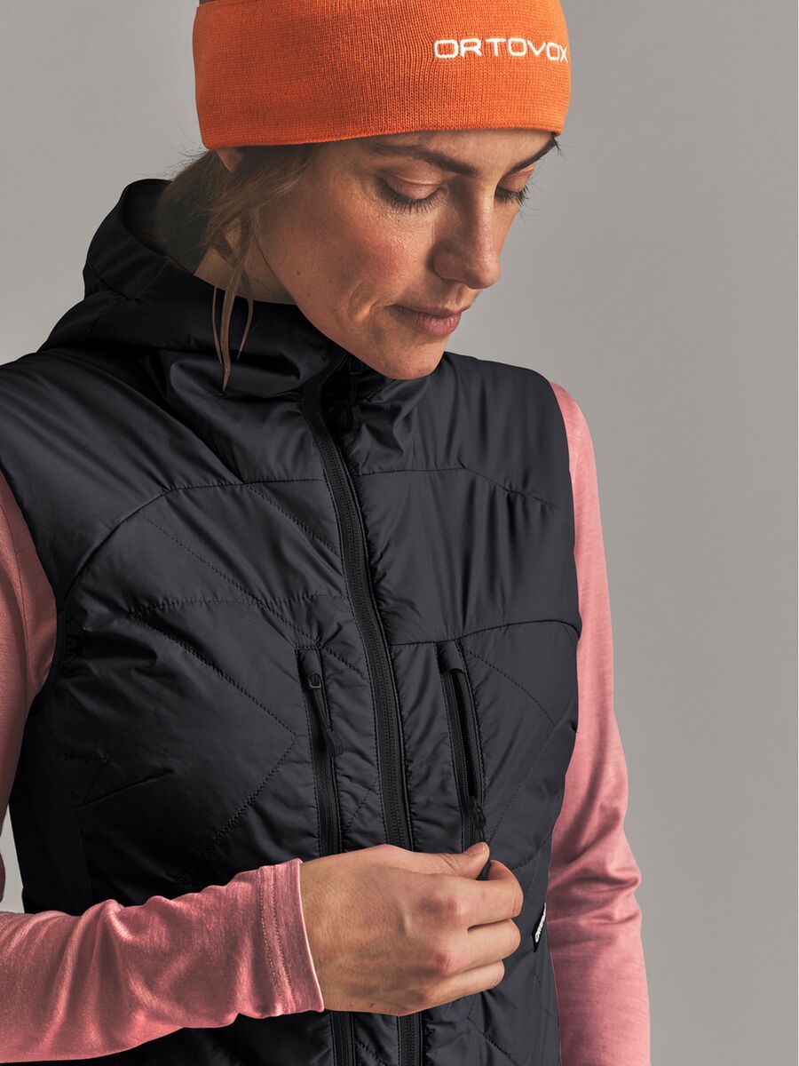 Ortovox Venet Swisswool 60 Vest W, black raven - Bild 5