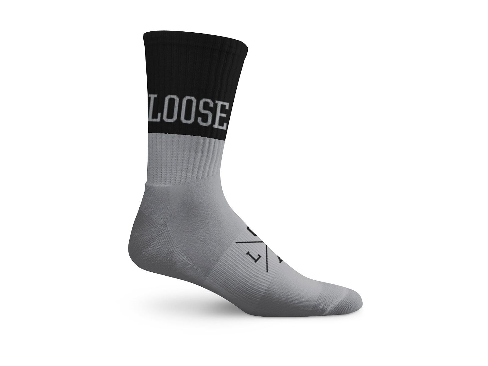 Loose Riders Socks 2-Pack Invert, black/white - Bild 2