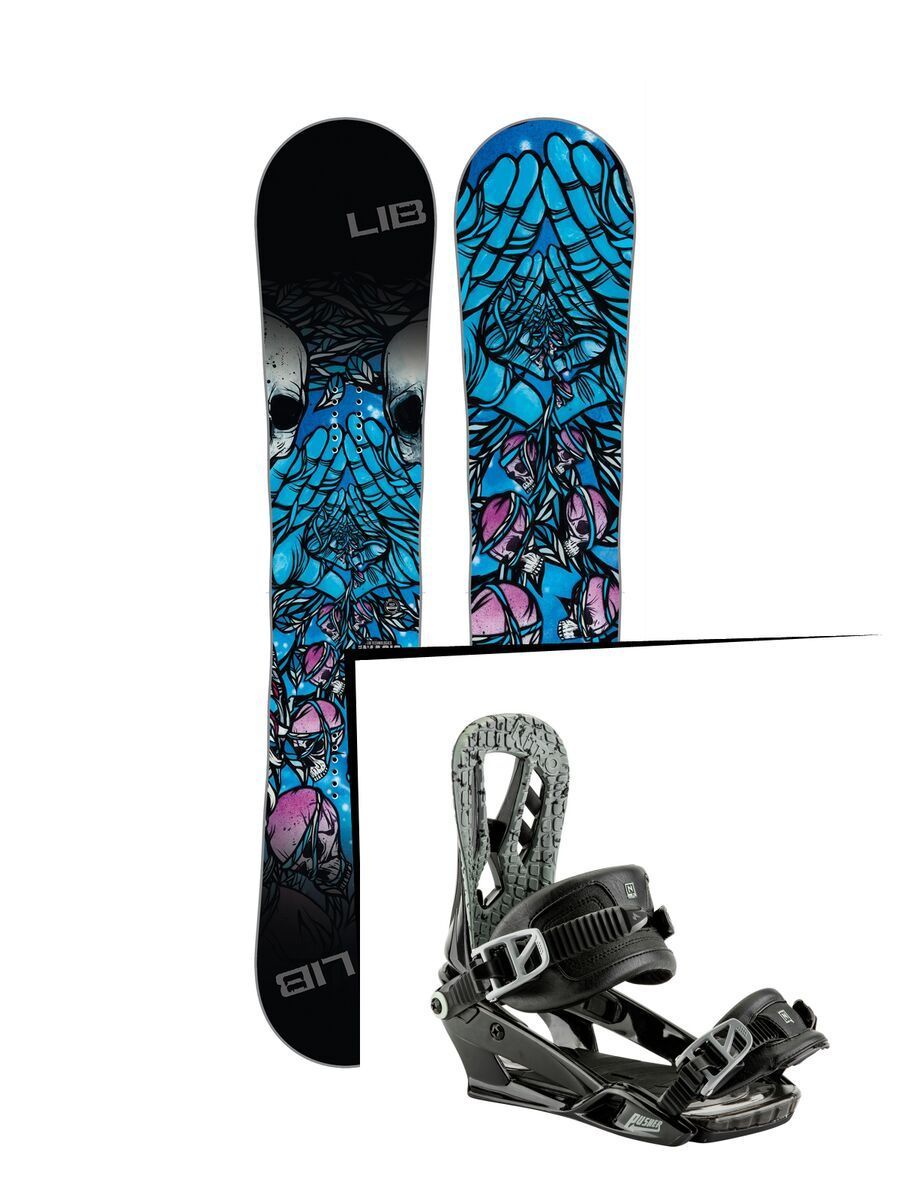 Set: Lib Tech Banana Magic 2017 + Nitro Pusher (1691165S) - Bild 1