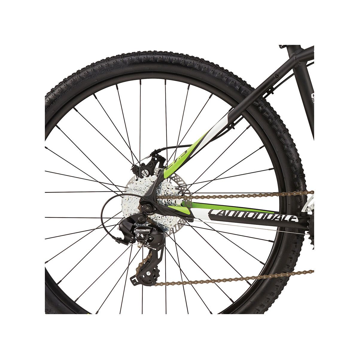 Cannondale Catalyst 3, jet black w/ white and berzerker green, matte - REP - Bild 4