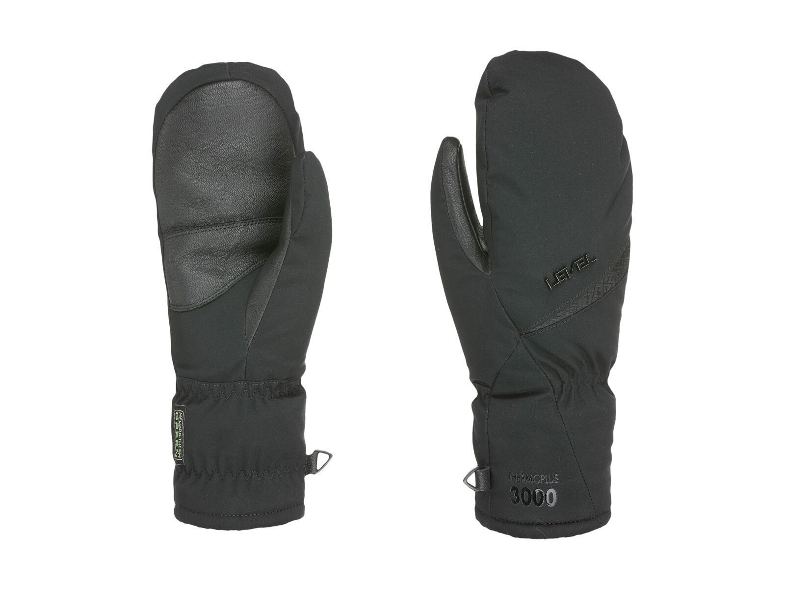 Level Alpine W Mitt, black - Bild 1
