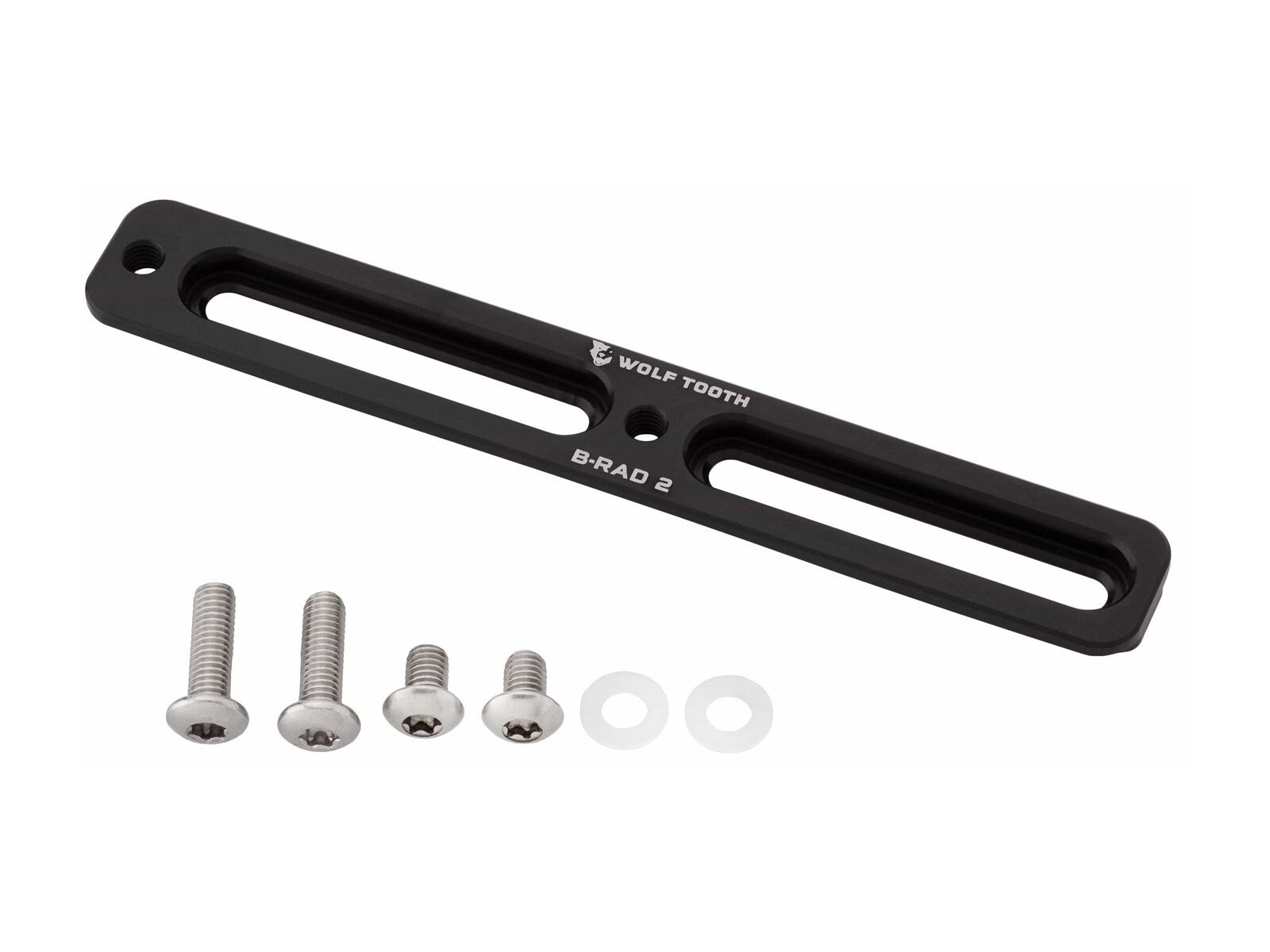 Wolf Tooth B-RAD Mounting Bases - 2 Slot, black - Bild 1