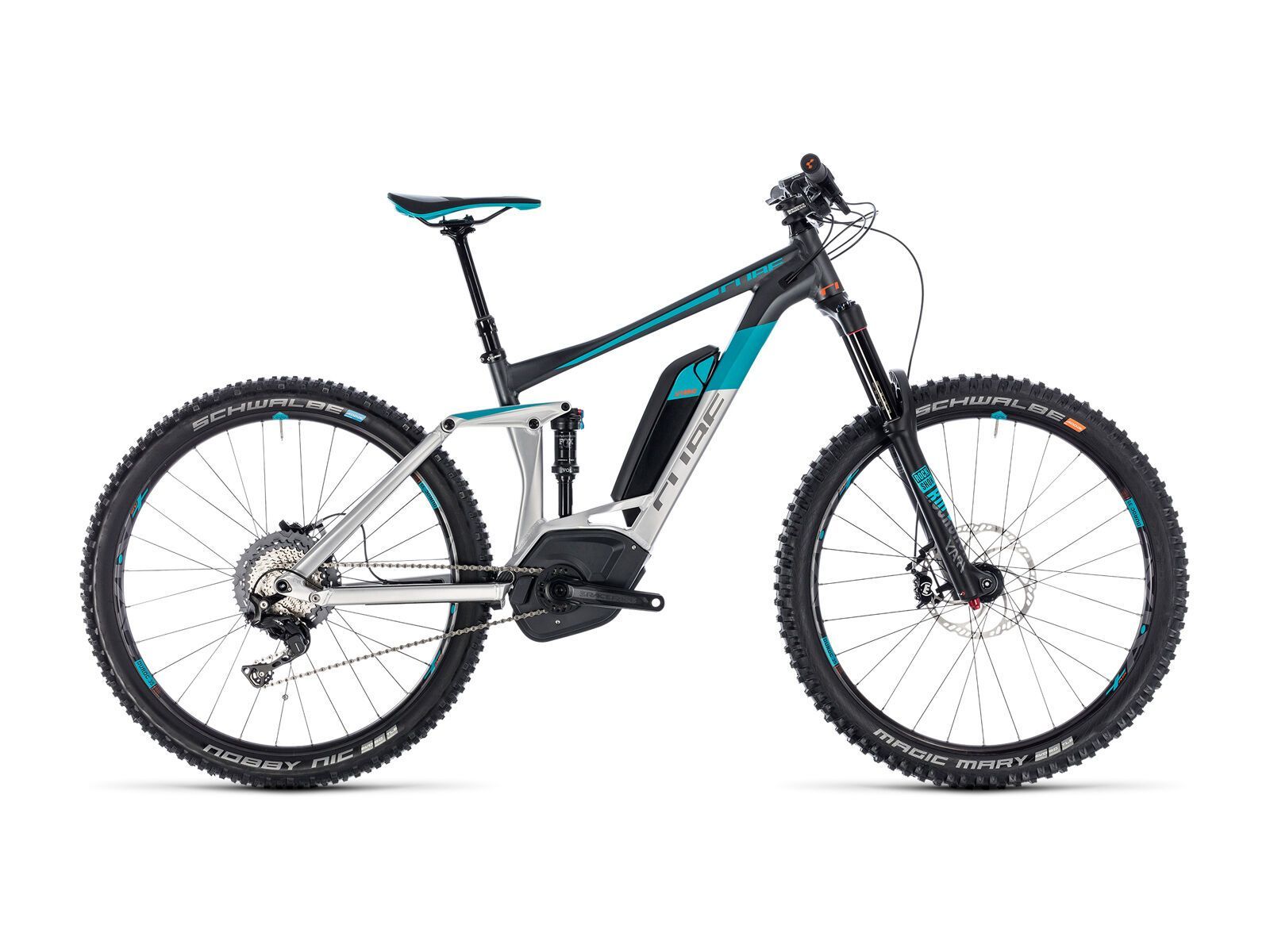 Cube Stereo Hybrid 160 Race 500 27.5, metal´n´grey - Bild 1