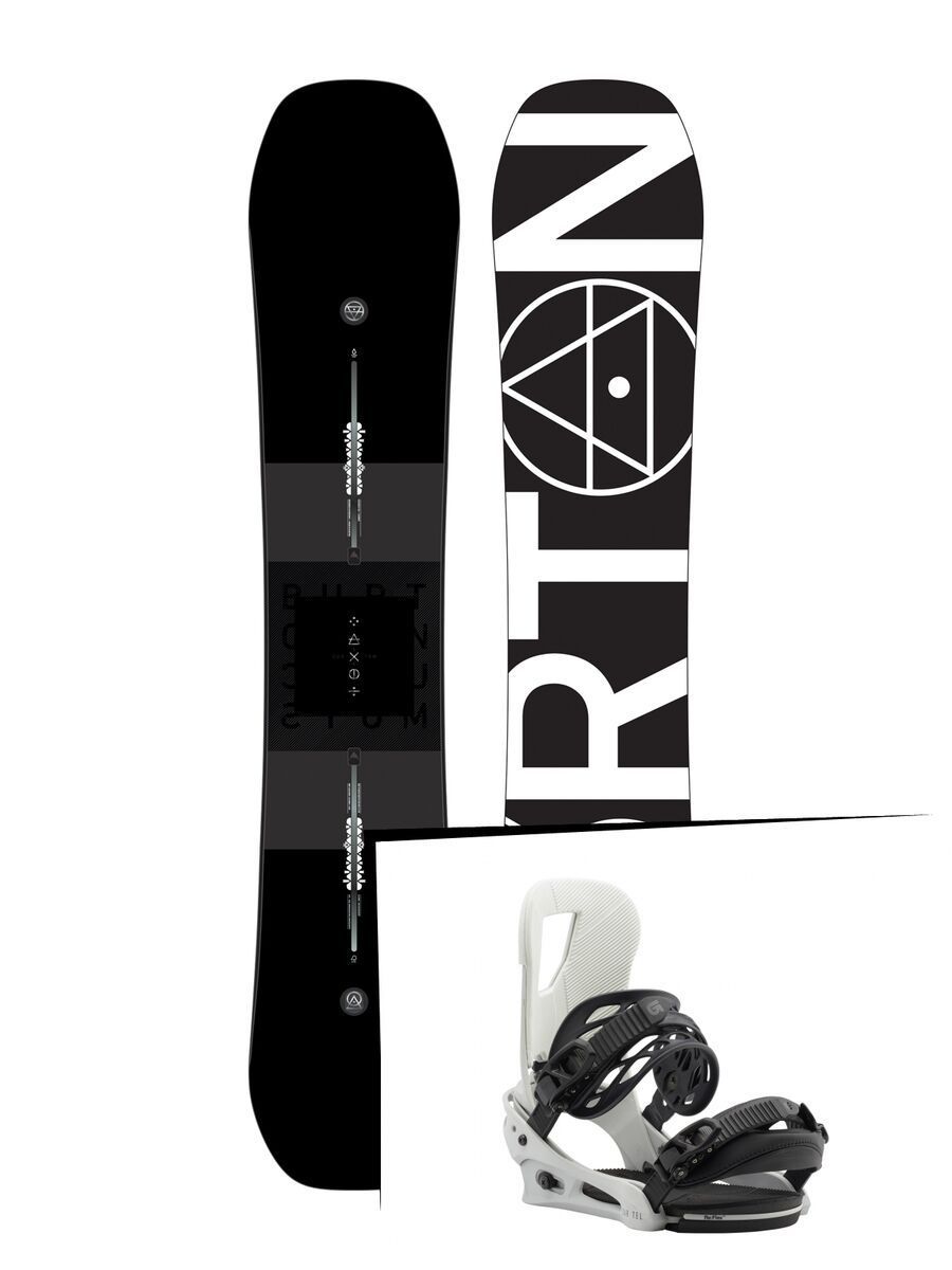 Set: Burton Custom X 2019 +  Cartel (1930906S) - Bild 1