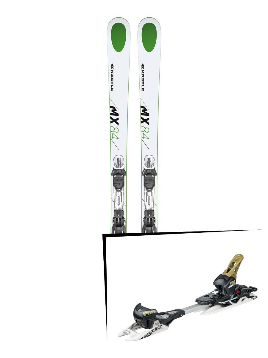 Set: Kästle MX84 2019 + Fritschi Diamir Freeride Pro schwarz/oliv - Bild 1