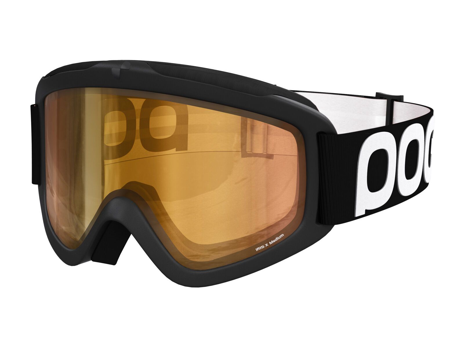 POC Iris X, uranium black/Lens: pink gold mirror - Bild 1