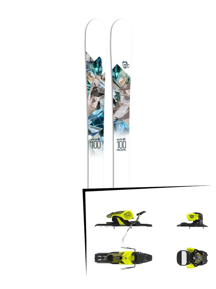 Set: Icelantic Oracle 100 2017 + Salomon Warden 11 (1706224) - Bild 1