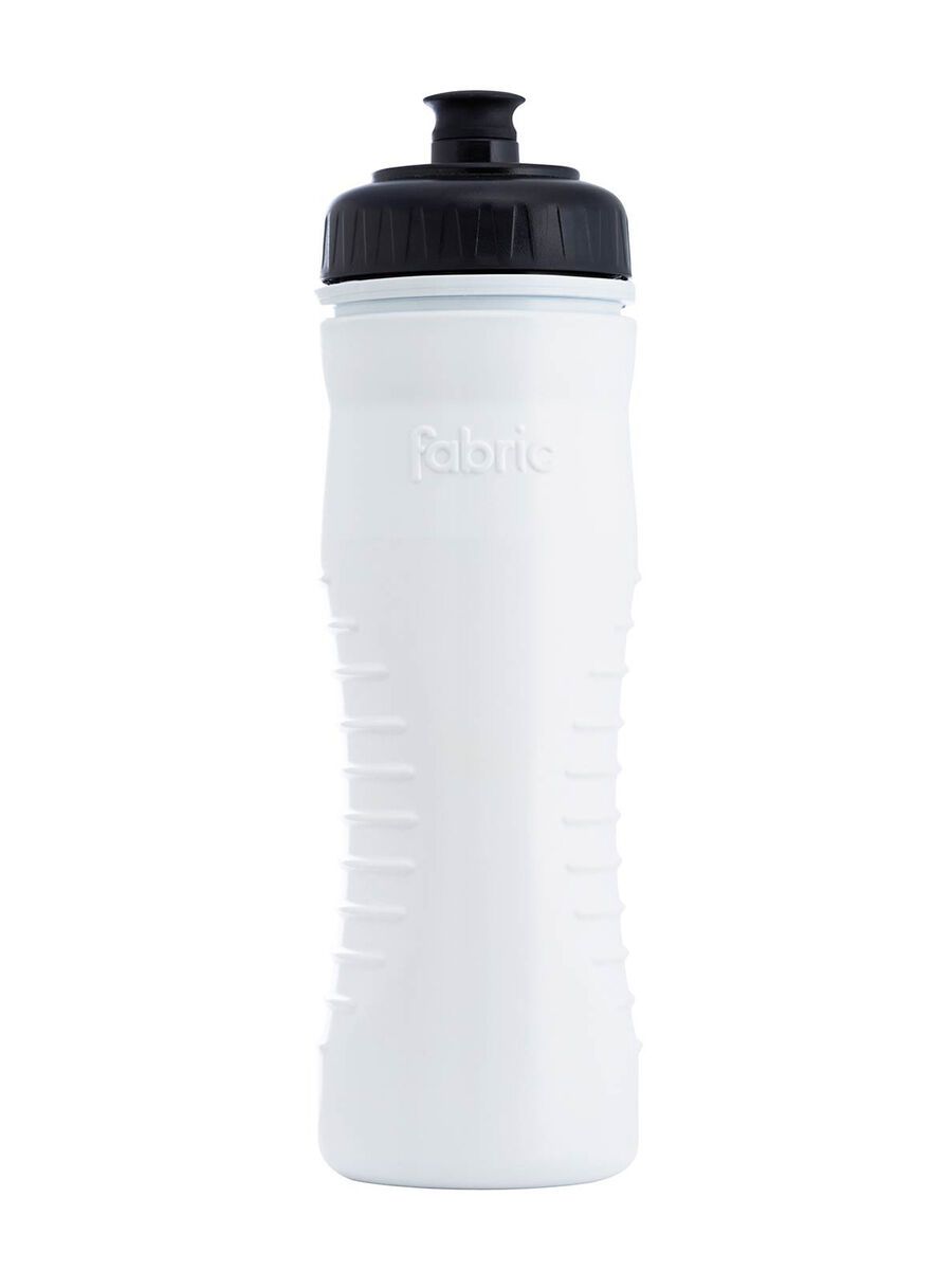 Fabric Insulated Cageless Waterbottle 525 ml, white/black - Bild 1