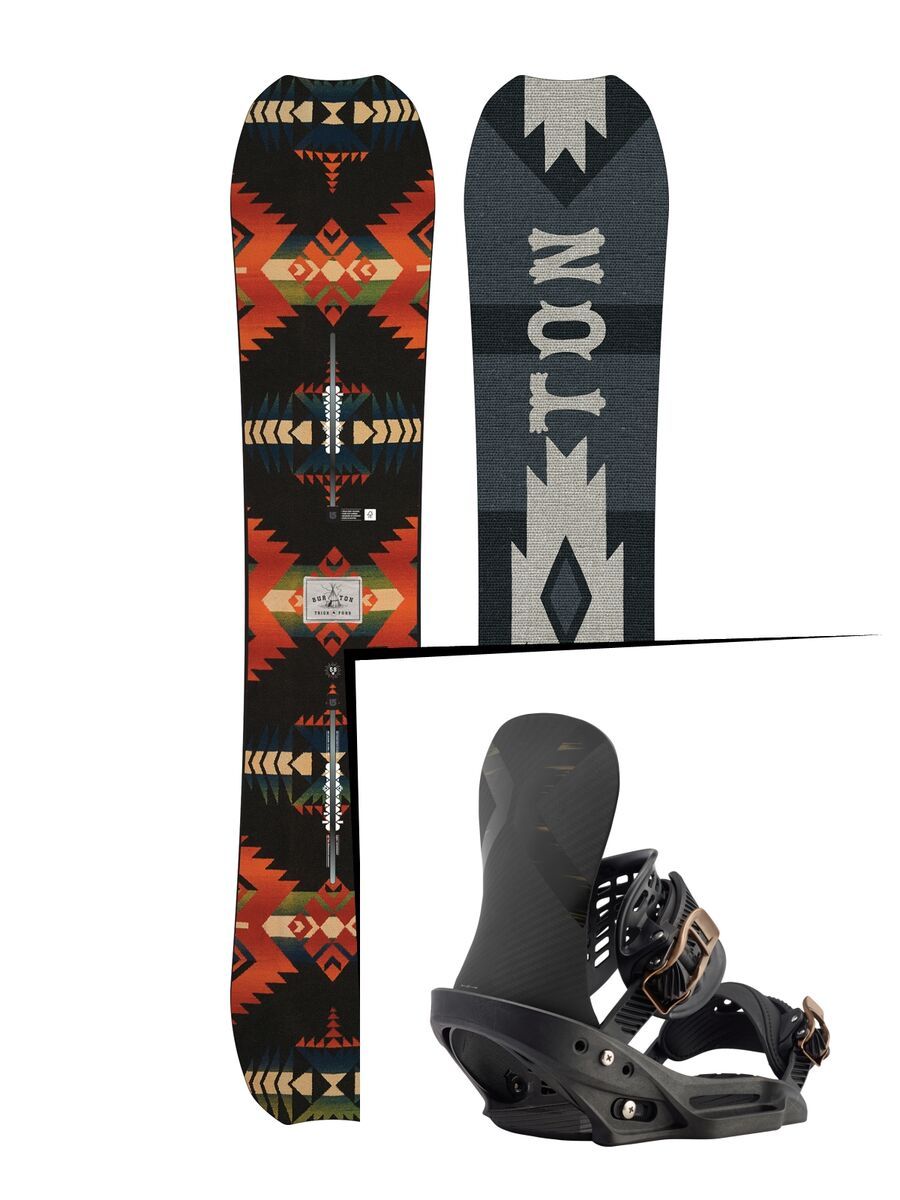 Set: Burton Trick Pony 2017 +  X-Base EST (1712957S) - Bild 1