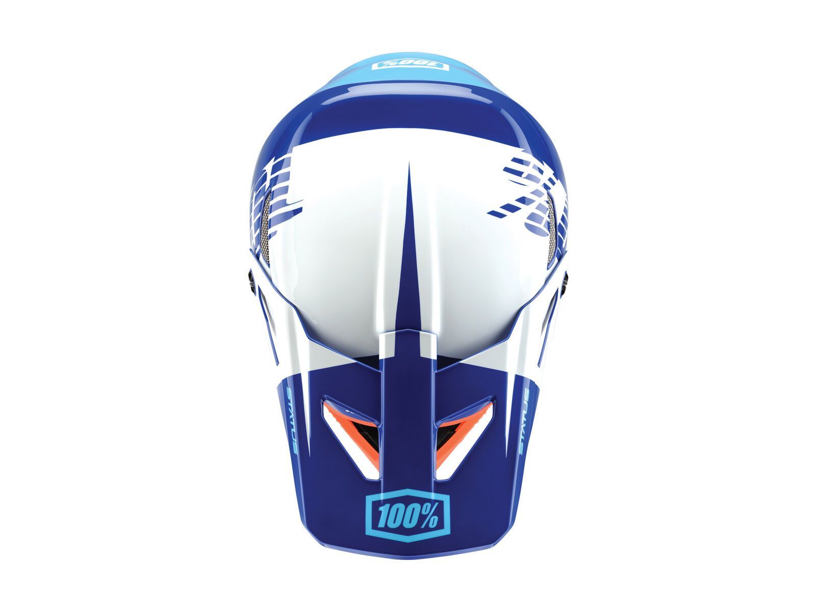 100% Status DH/BMX Helmet, kelton blue - Bild 3