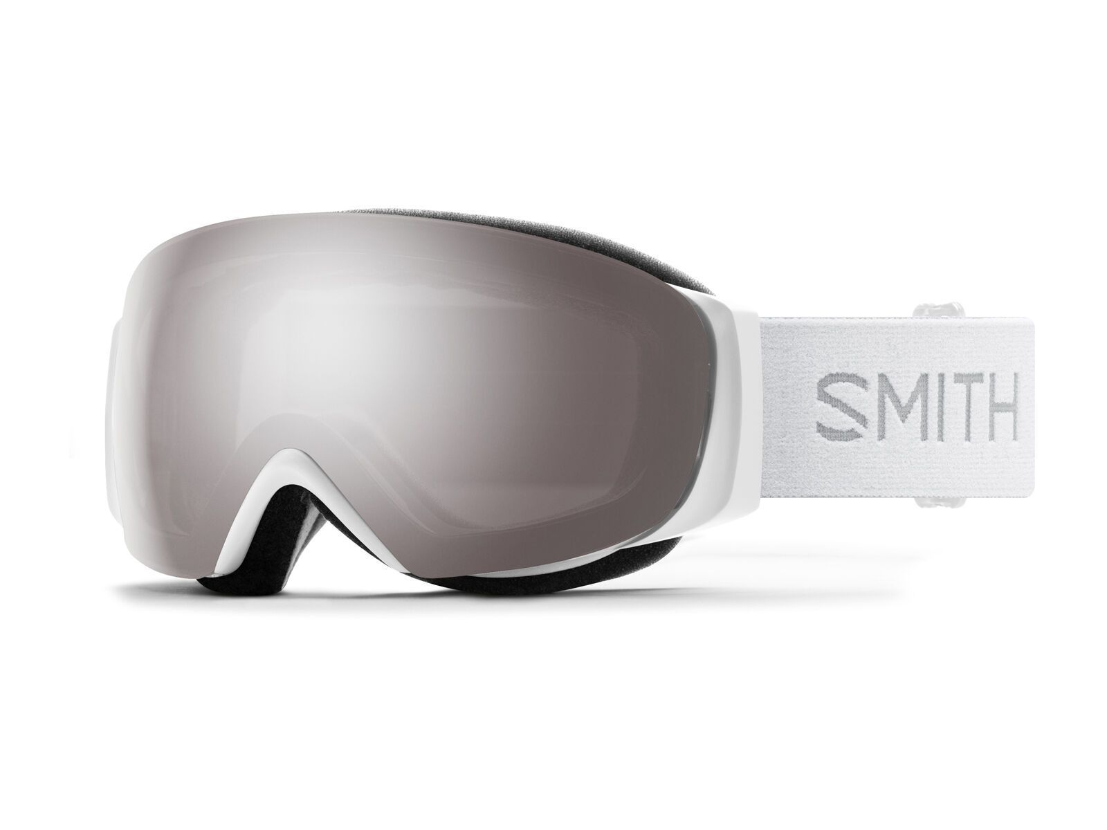 Smith I/O Mag S inkl. WS, white edges/Lens: chromapop sun platinum mirror - Bild 1