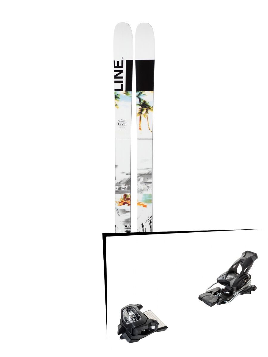 Set: Line Tom Wallisch Pro 2019 + Tyrolia Attack² 16 GW solid black - Bild 1