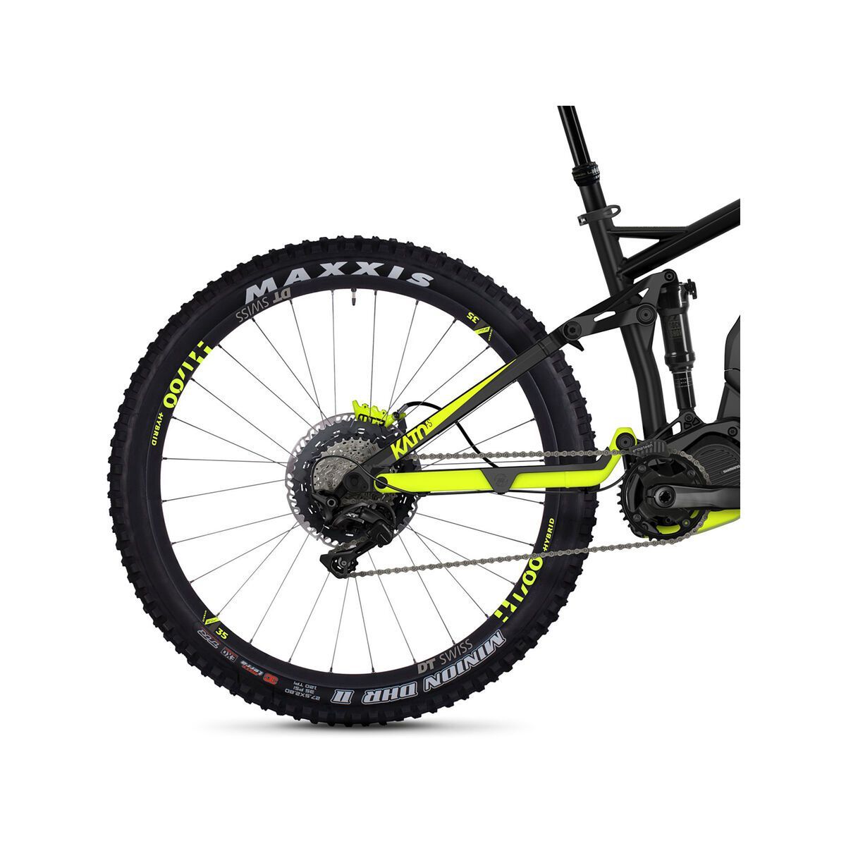 Ghost Hybride Kato FS S8.7+ AL, night black/neon yellow - Bild 4