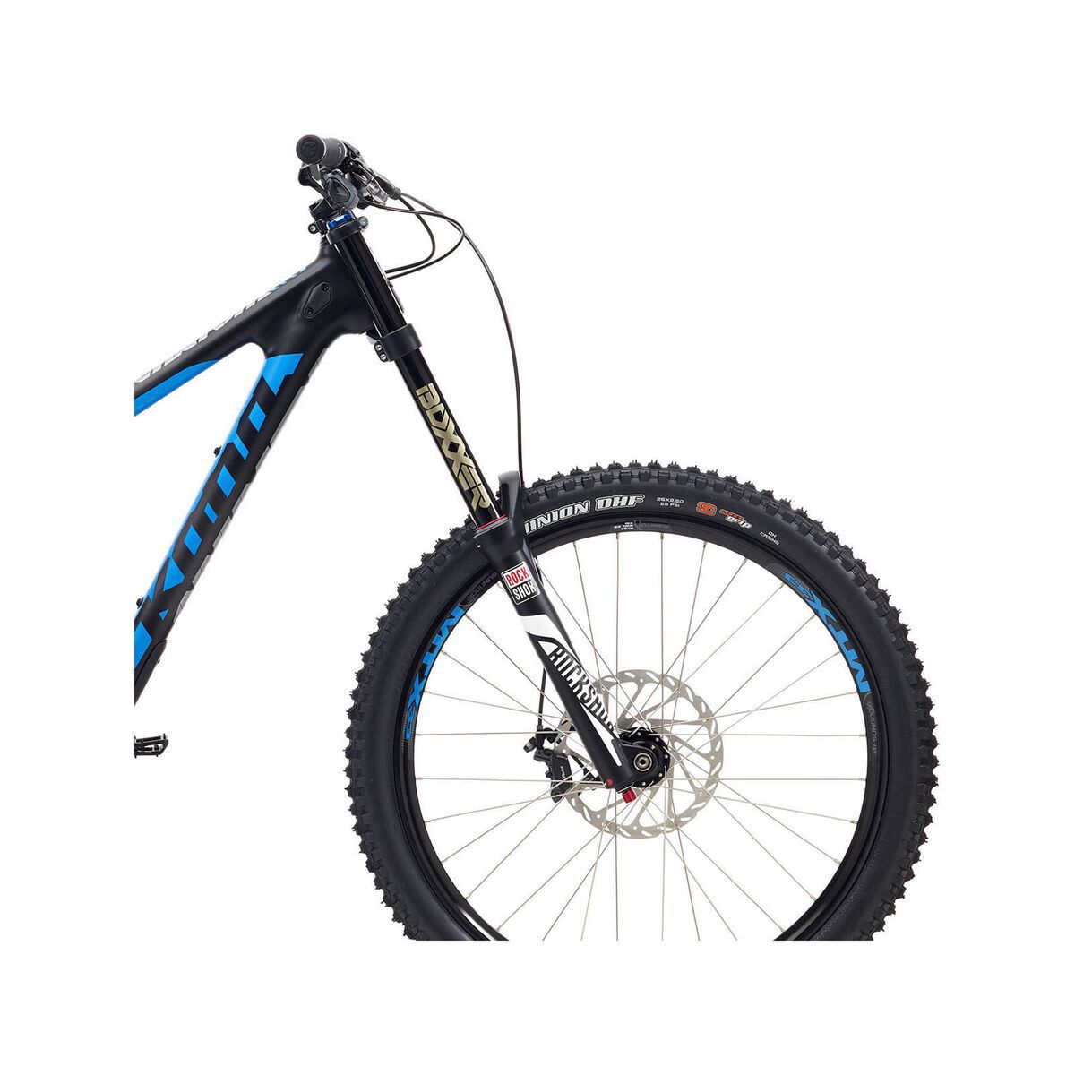 Kona Operator, Matt UD Carbon & Black w/Gloss Blue & Grey - Bild 5